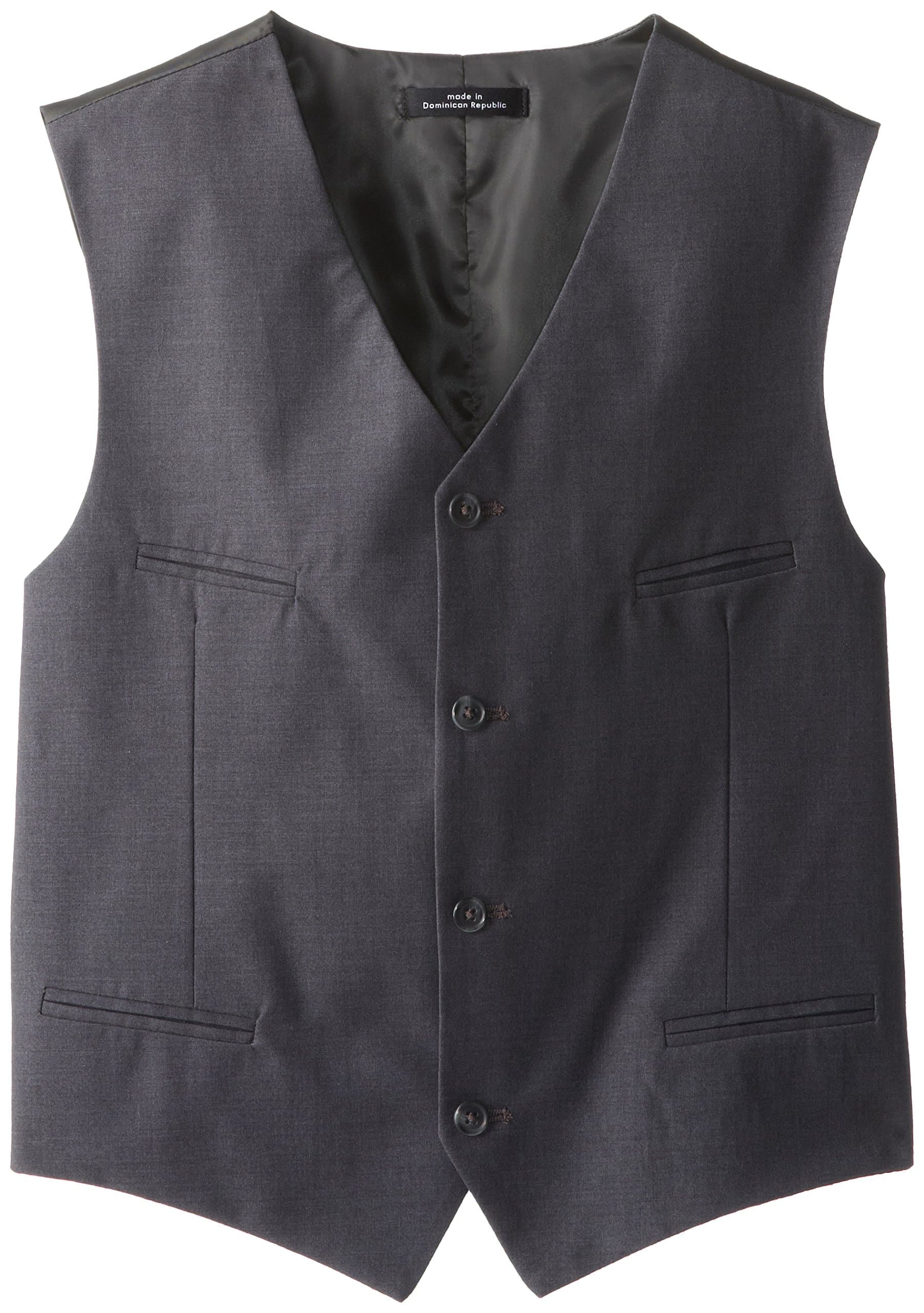 Calvin Klein Boys' Fine Line Twill Vest