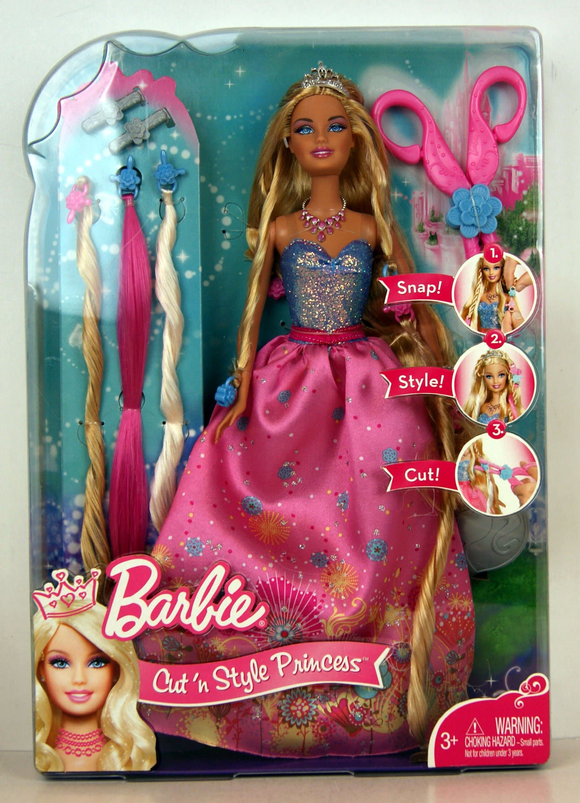 Barbie Cut N Style Princess Doll