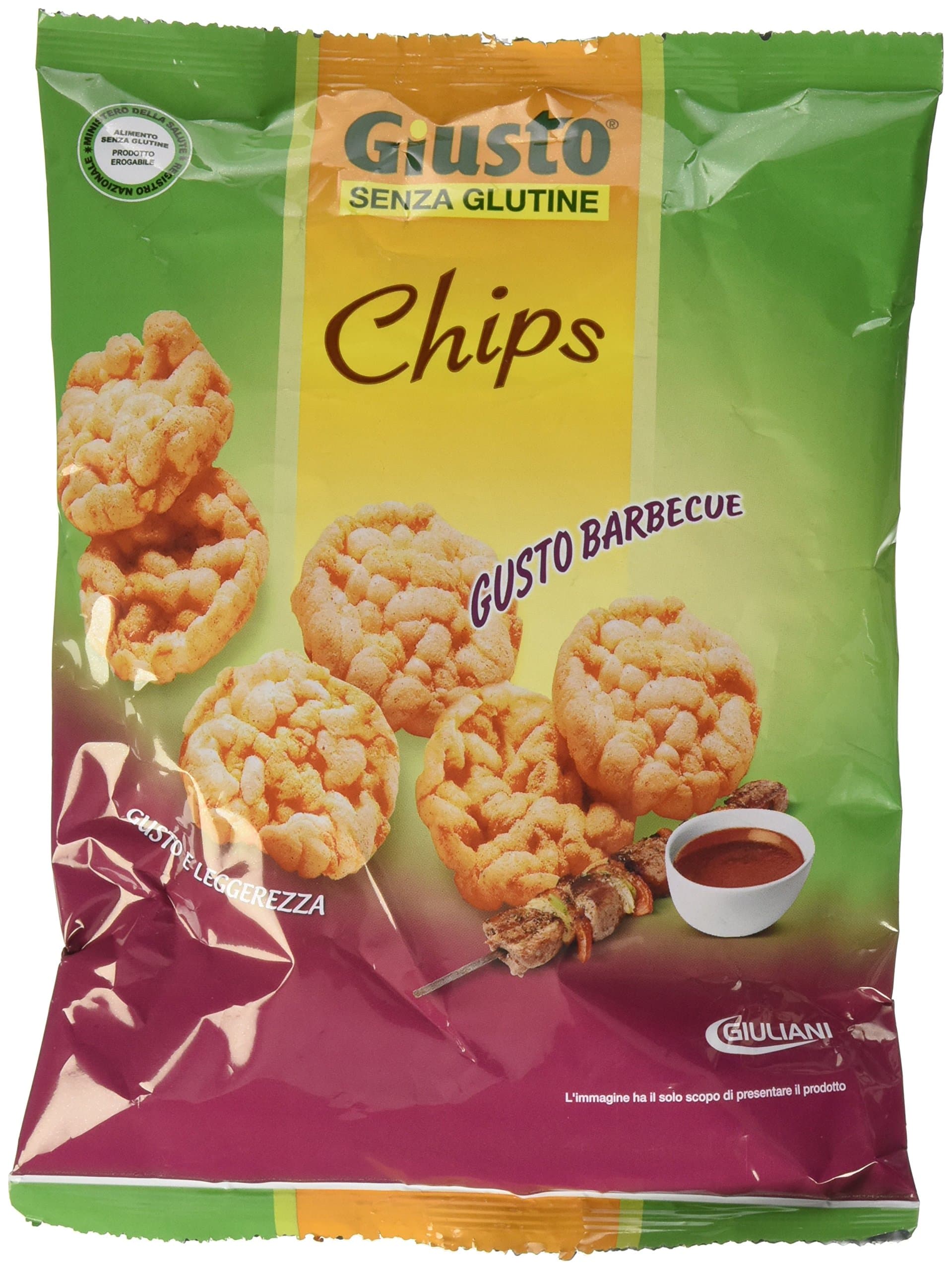 Just Taste Barbecue Chips Gluten Free 30g