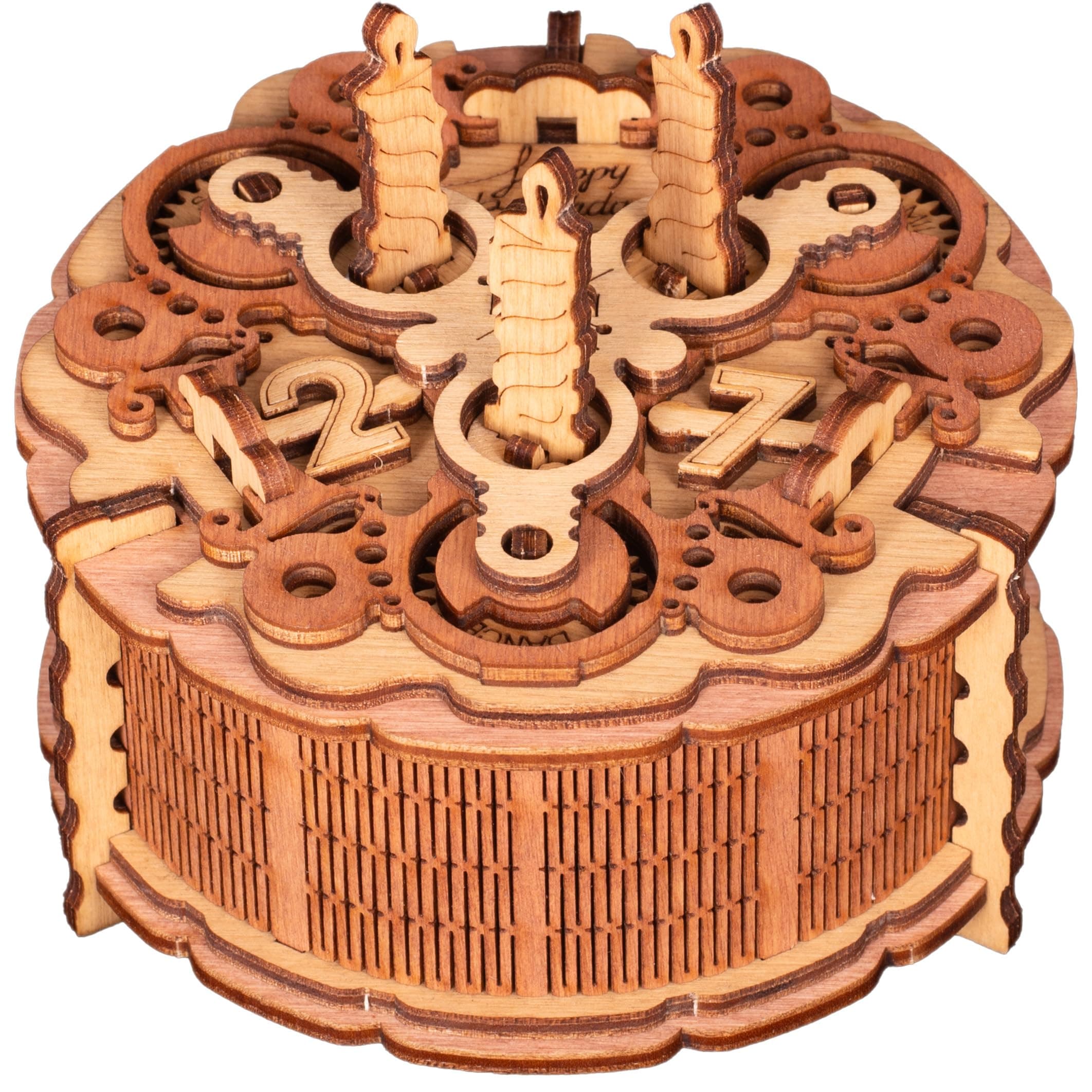 iDventure Birthday Cake puzzle gift box | 3D Puzzle box | money box for cash | 3D puzzle for adults | Escape Room game | brain teaser | birthday gift gadget for men | treasure box