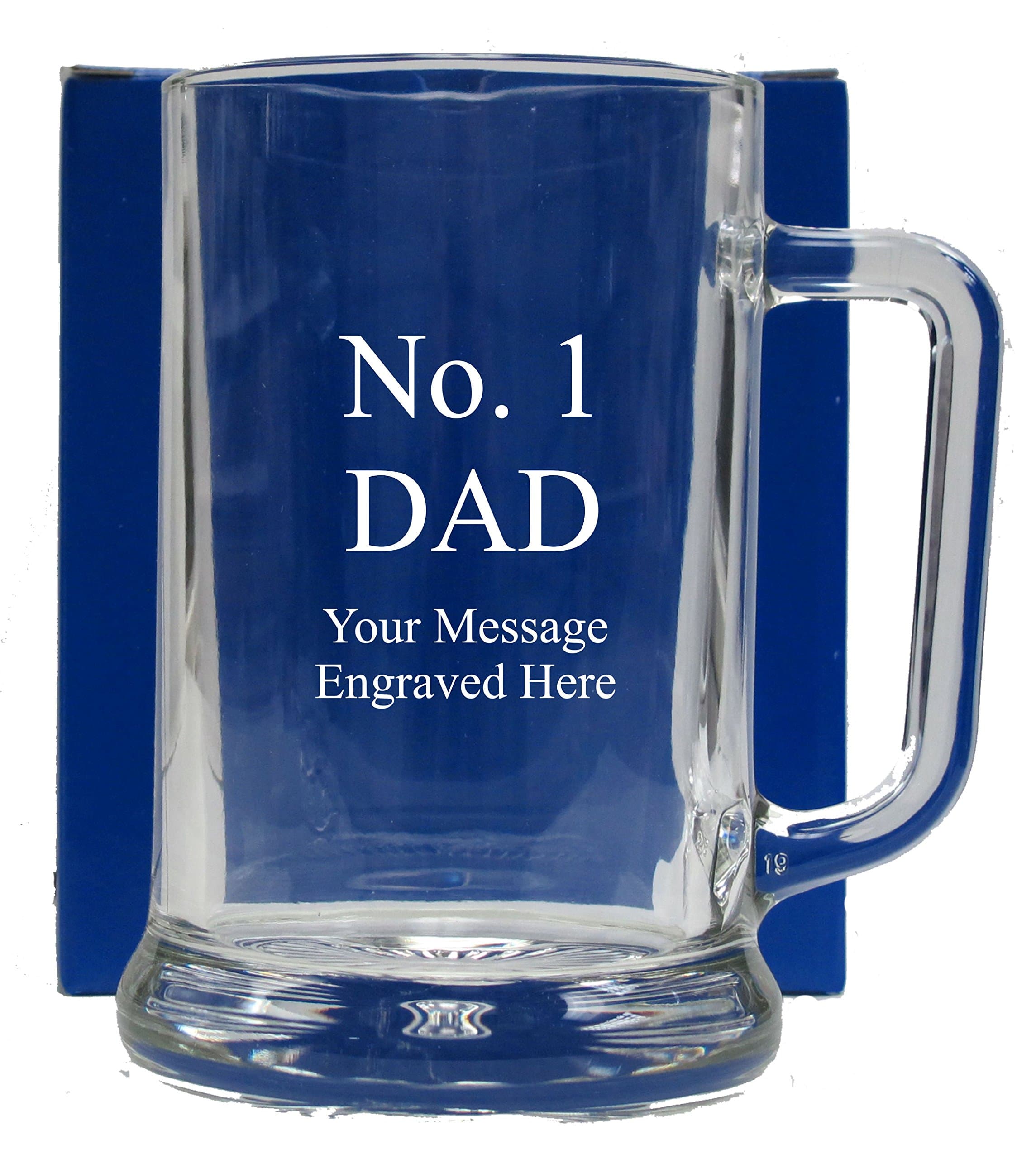 Glass Tankard No 1 DAD GT105