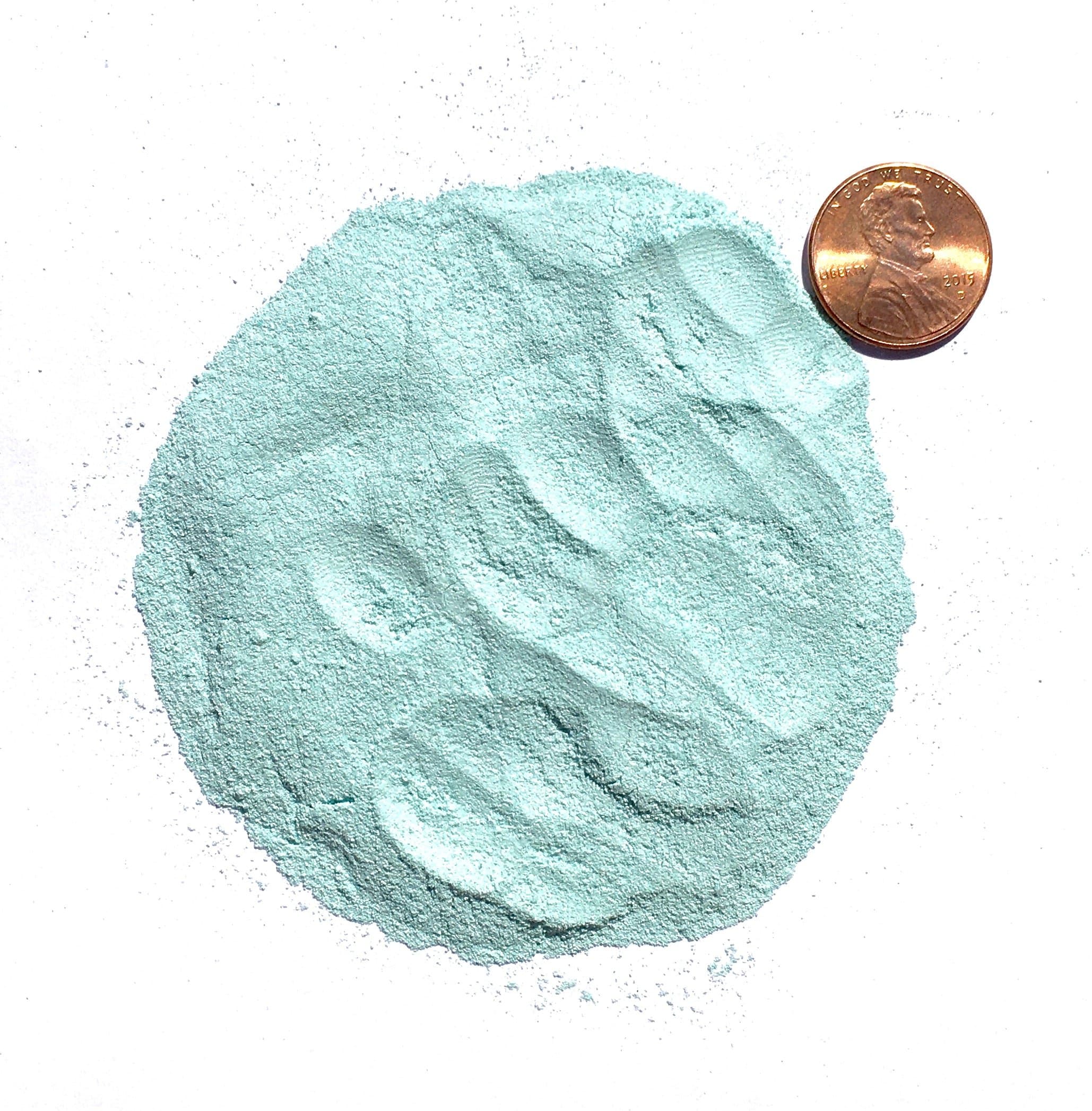 Natural Crushed Sleeping Beauty Turquoise for Stone Inlay, Fine, 1/2 ounce
