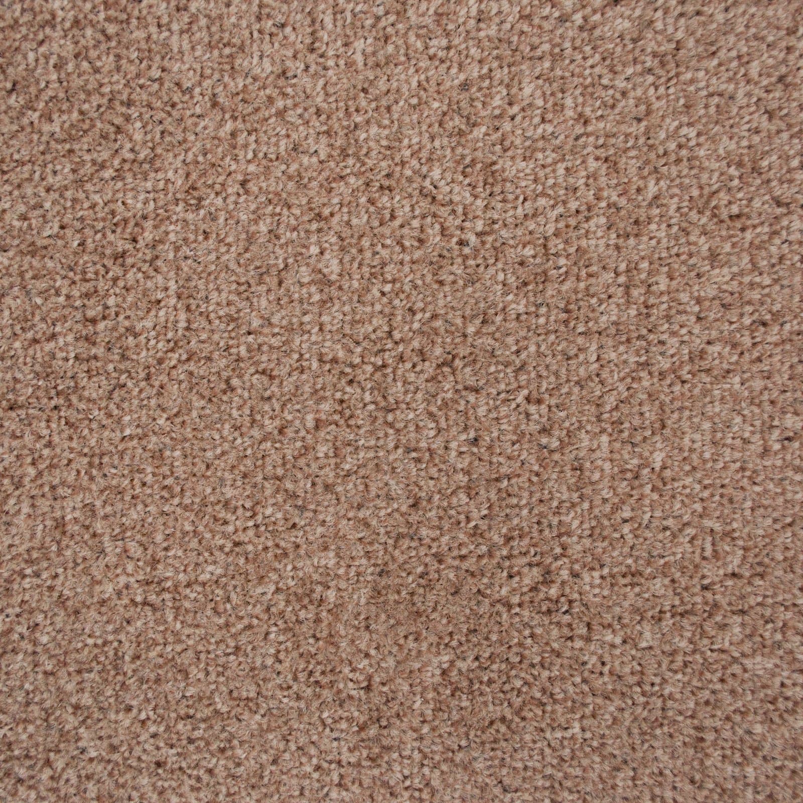 Flecked Twist Pile Carpet Roll, Hardwearing Felt Backing (2.5m x 4m, Brown & Beige)