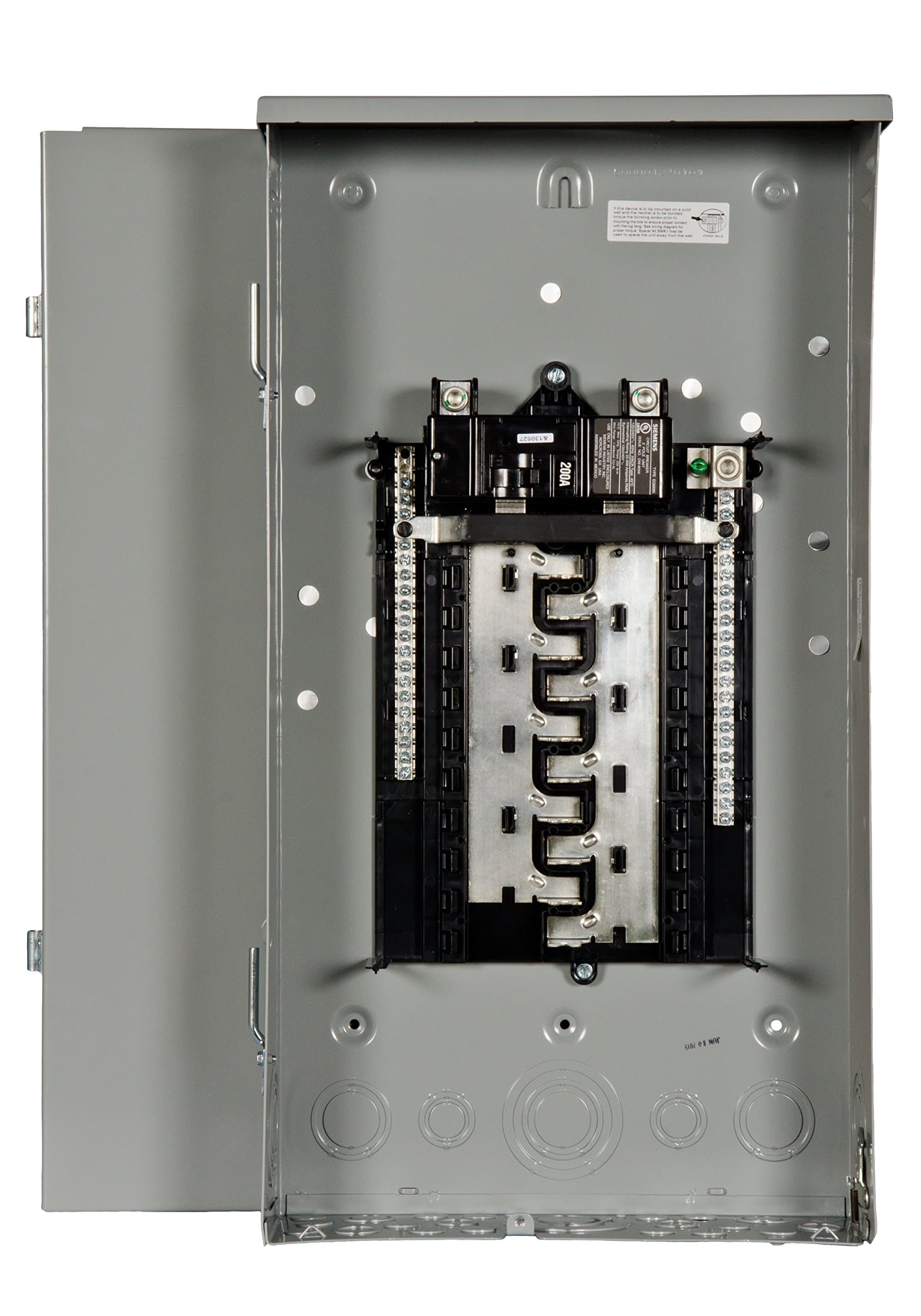 SIEMENS SW2040B1200 20 Space, 40, Circuit, 200 Amp, Main Breaker, Outdoor Load Center