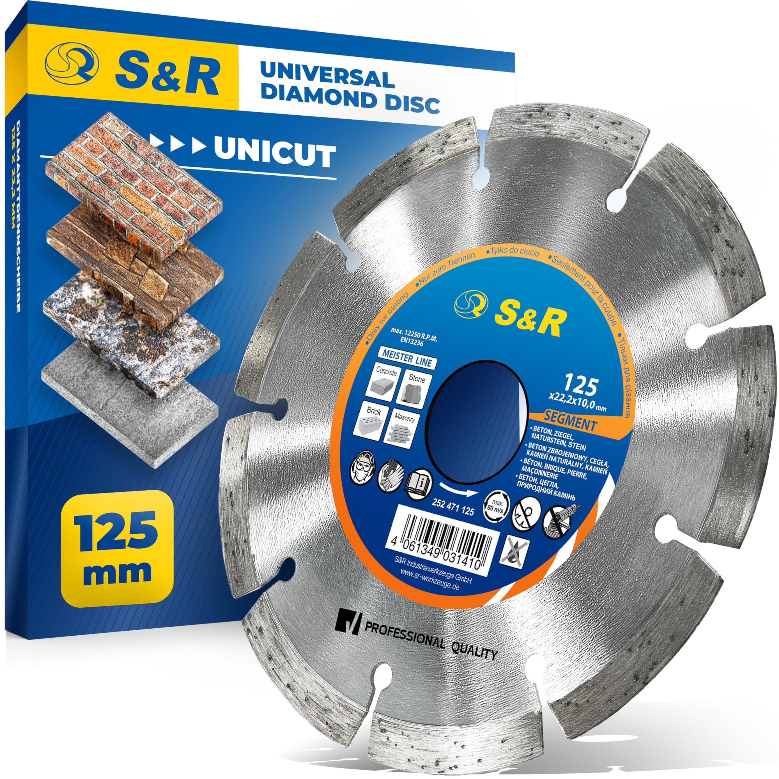 S&R Diamond Cutting Disc