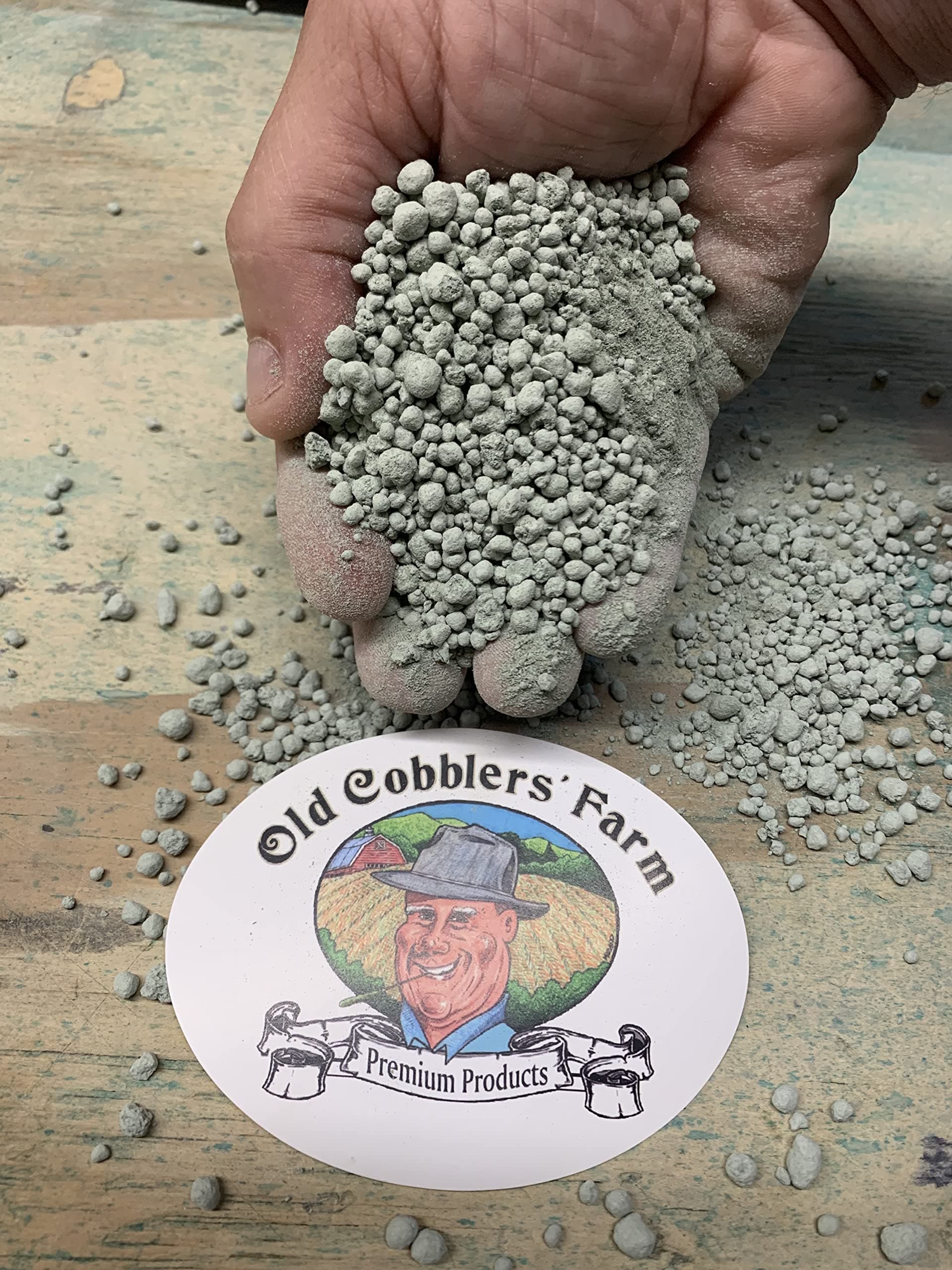 Premium Green Sand Fertilizer by Old Cobblers Farm 40lb. Bulk Box