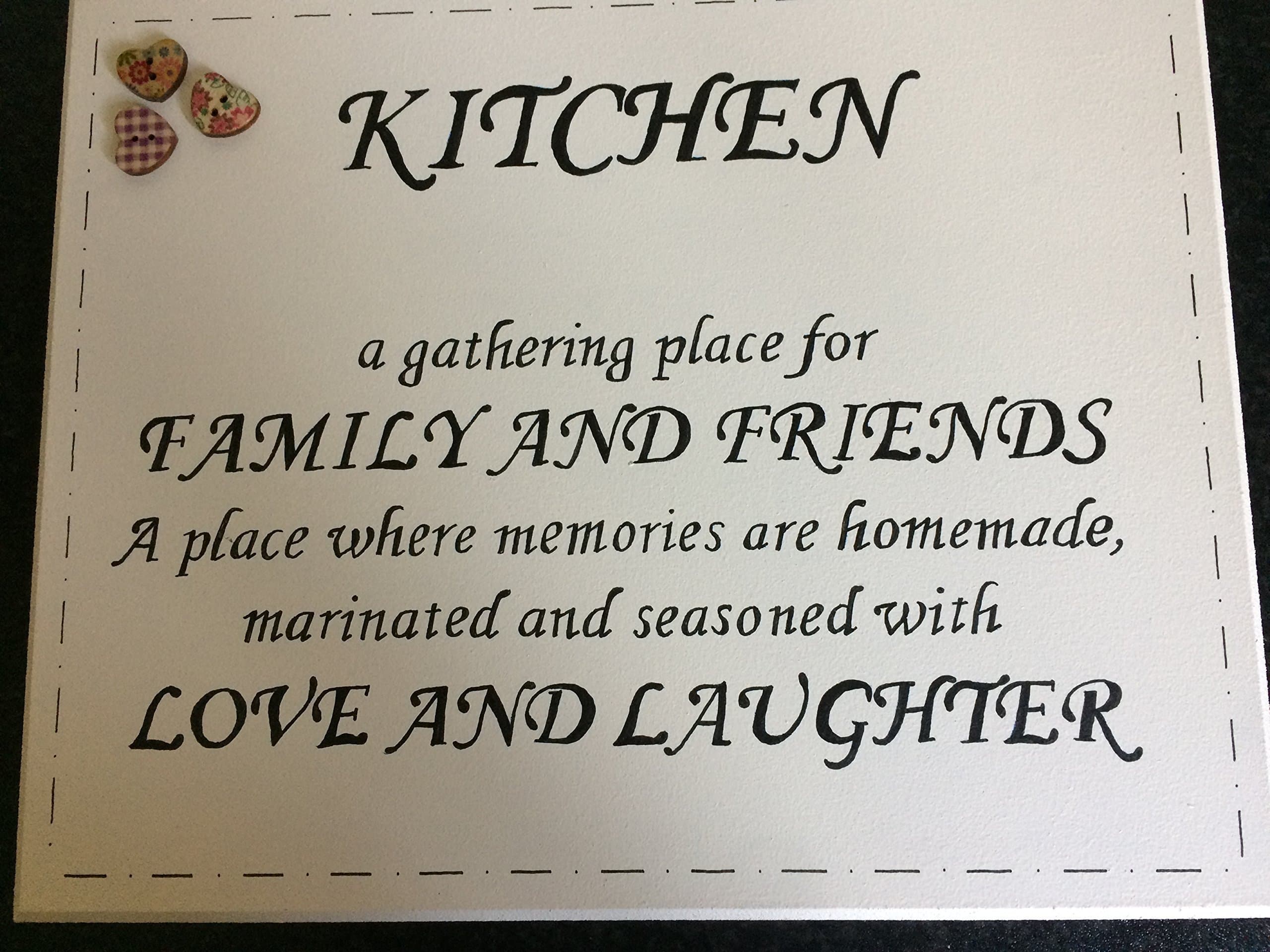 Kitchen Hanging Plaque