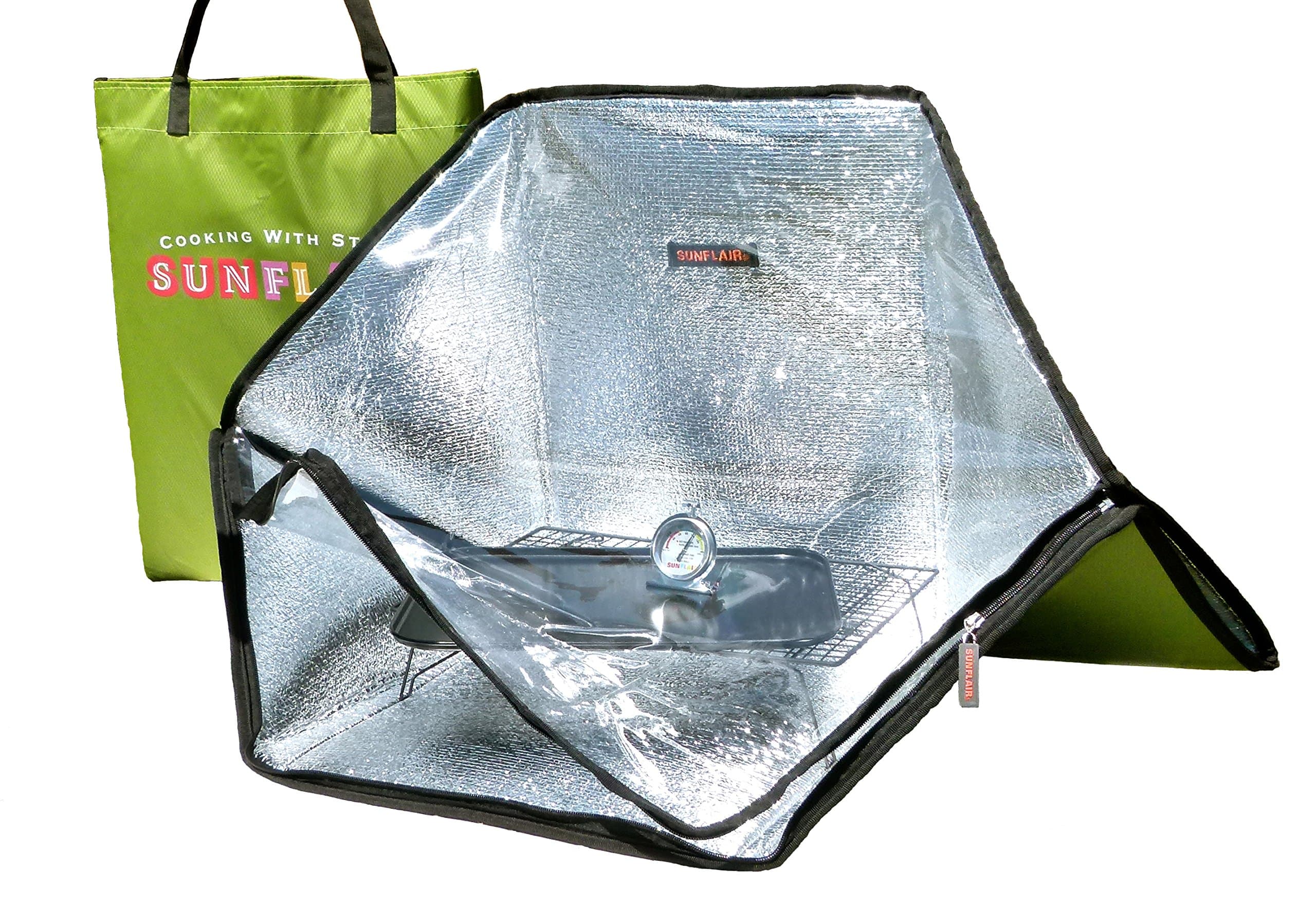 Sunflair Portable Solar Oven Starter Kit - Great for Camping, Outdoor Activities