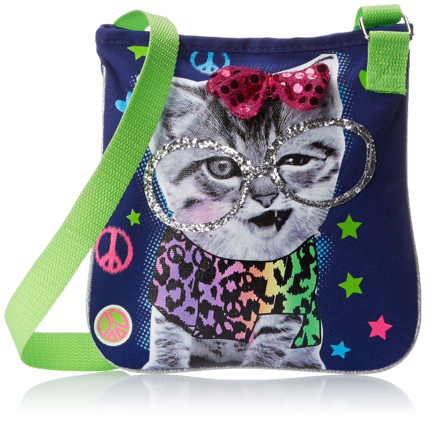 Accessories 22 Girls' Cool Kitty Photo Real Crossbody Bag