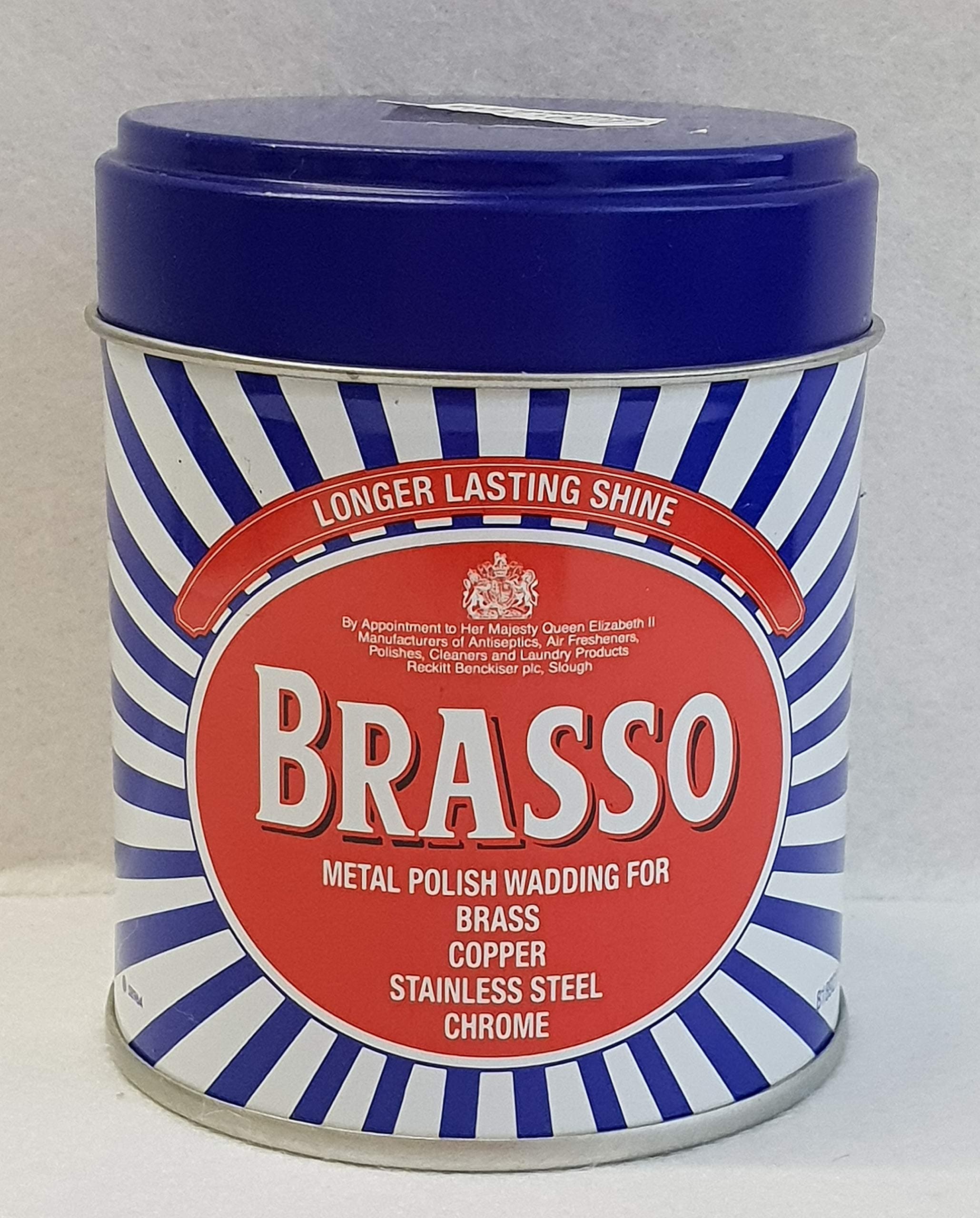 5 STAR SELLER Brasso Metal Polish Wadding 75g . FREEPOST