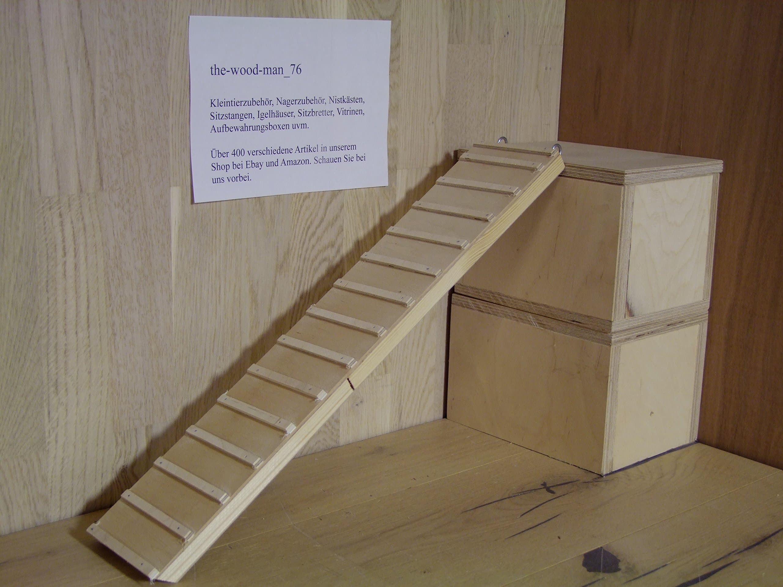 The Wood Man's _ 76: Rodent Stair Joiners Plate 50 cm x 10 cm