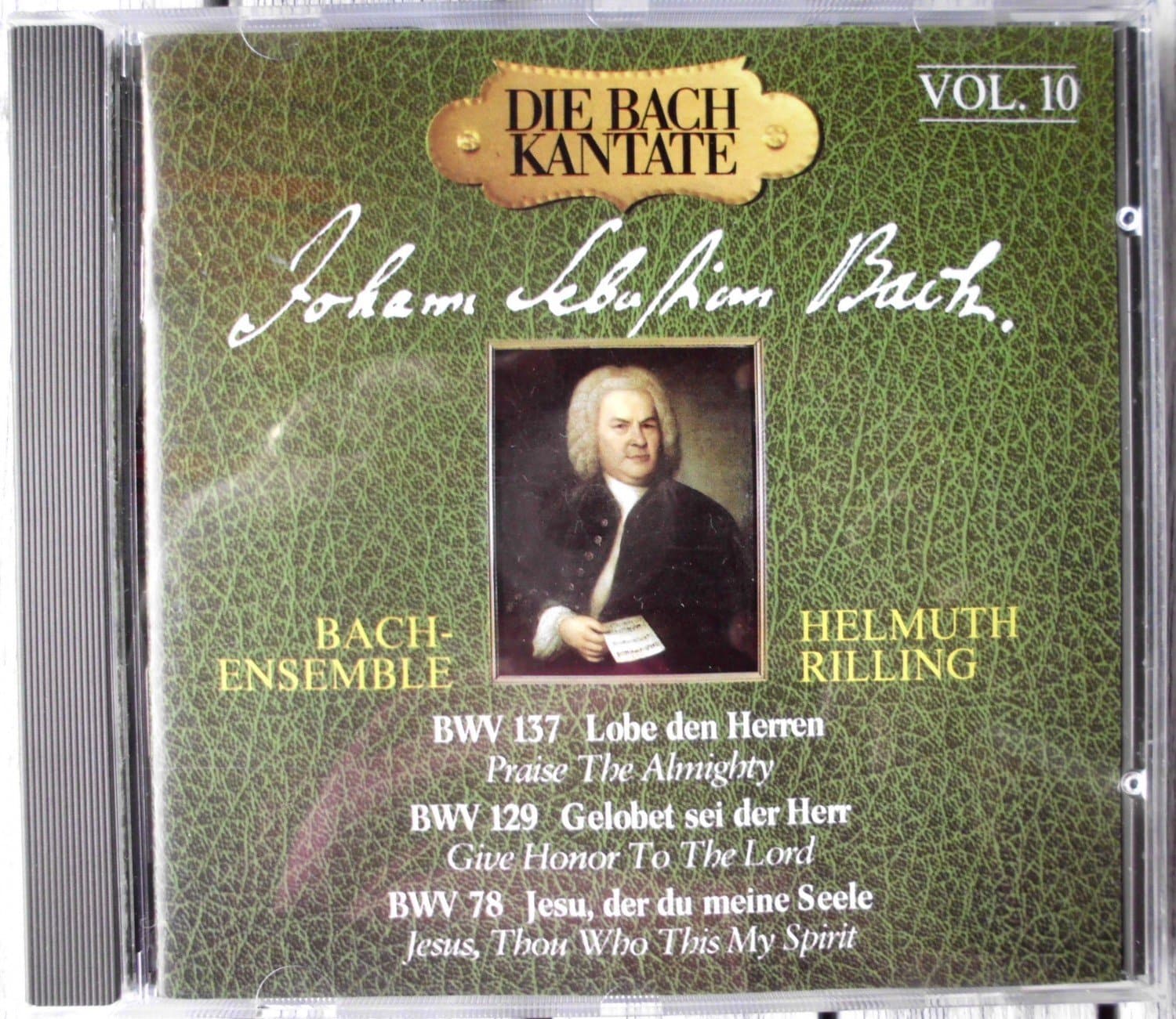 Bach: Cantatas, Vol 10 (BWV 137, 129, 78) /Rilling