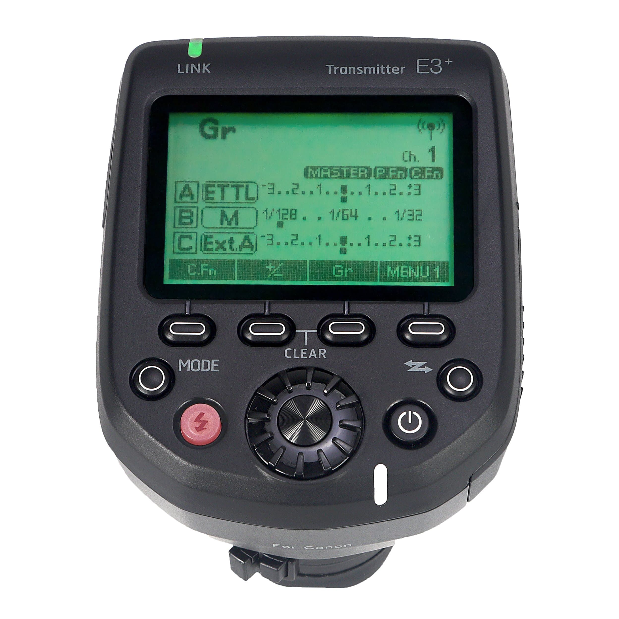 AODELAN E3+ Flash Trigger 1D X Mark II / 1D X / 1Ds Mark III / 1Ds Mark II / 1Ds / 1D Mark IV / 1D Mark III / 1D Mark II N,for Canon 600EX-RT, 600EX II-RT, 430EXIII-RT, Replaces Canon ST-E3-RT