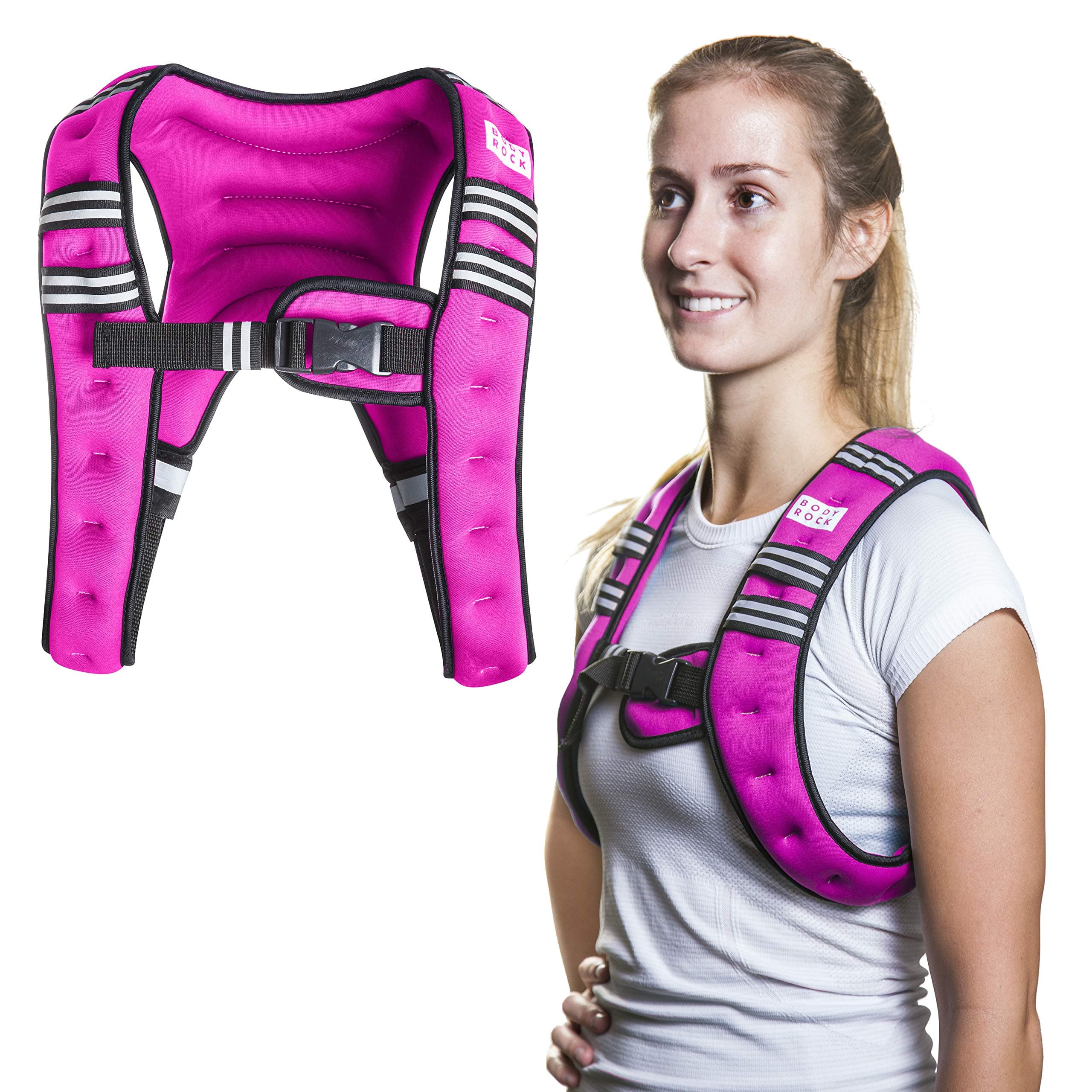 SWEATFLIX BodyRock Weighted Vest 6LB, 10LB (6)