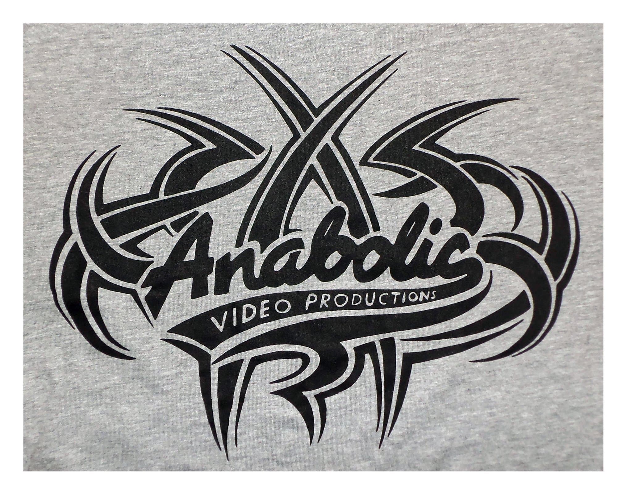 Anabolic Video Productions Logo Tribal Tattoo Adult Superfan Collector T-Shirt
