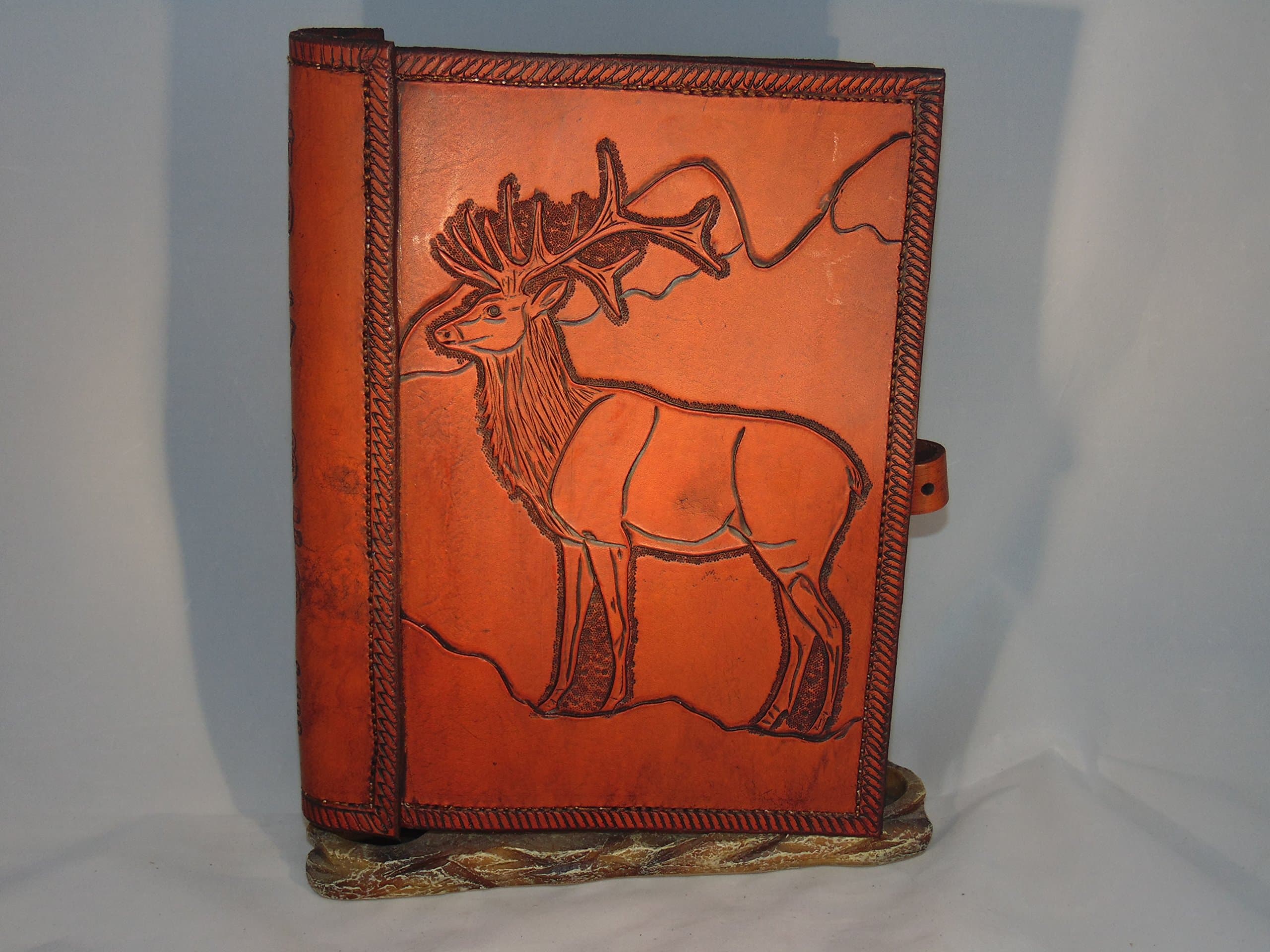 Leather Bible Cover - Wildlife