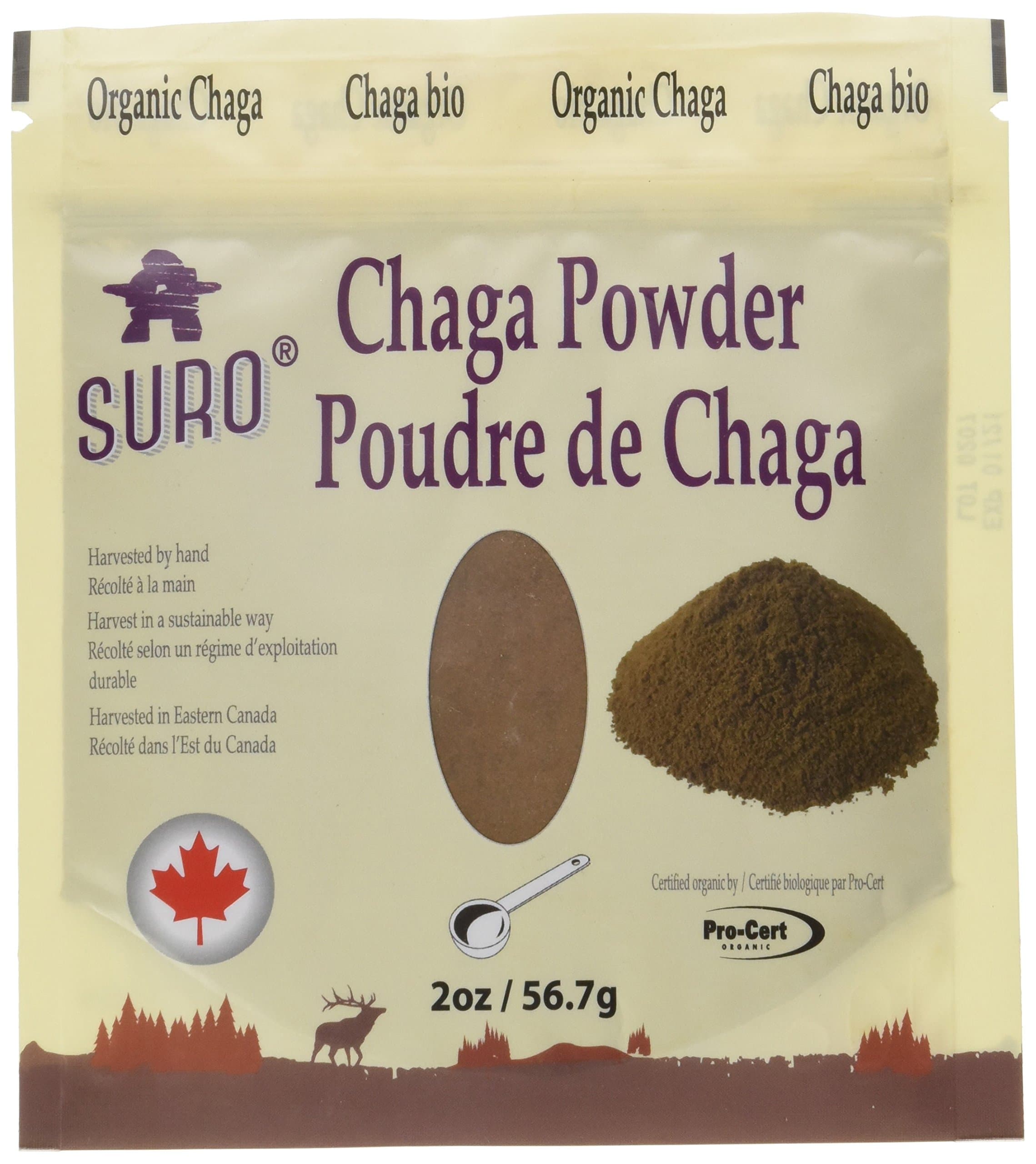 SuroOrganic Canadian Chaga Powder, 56.7g