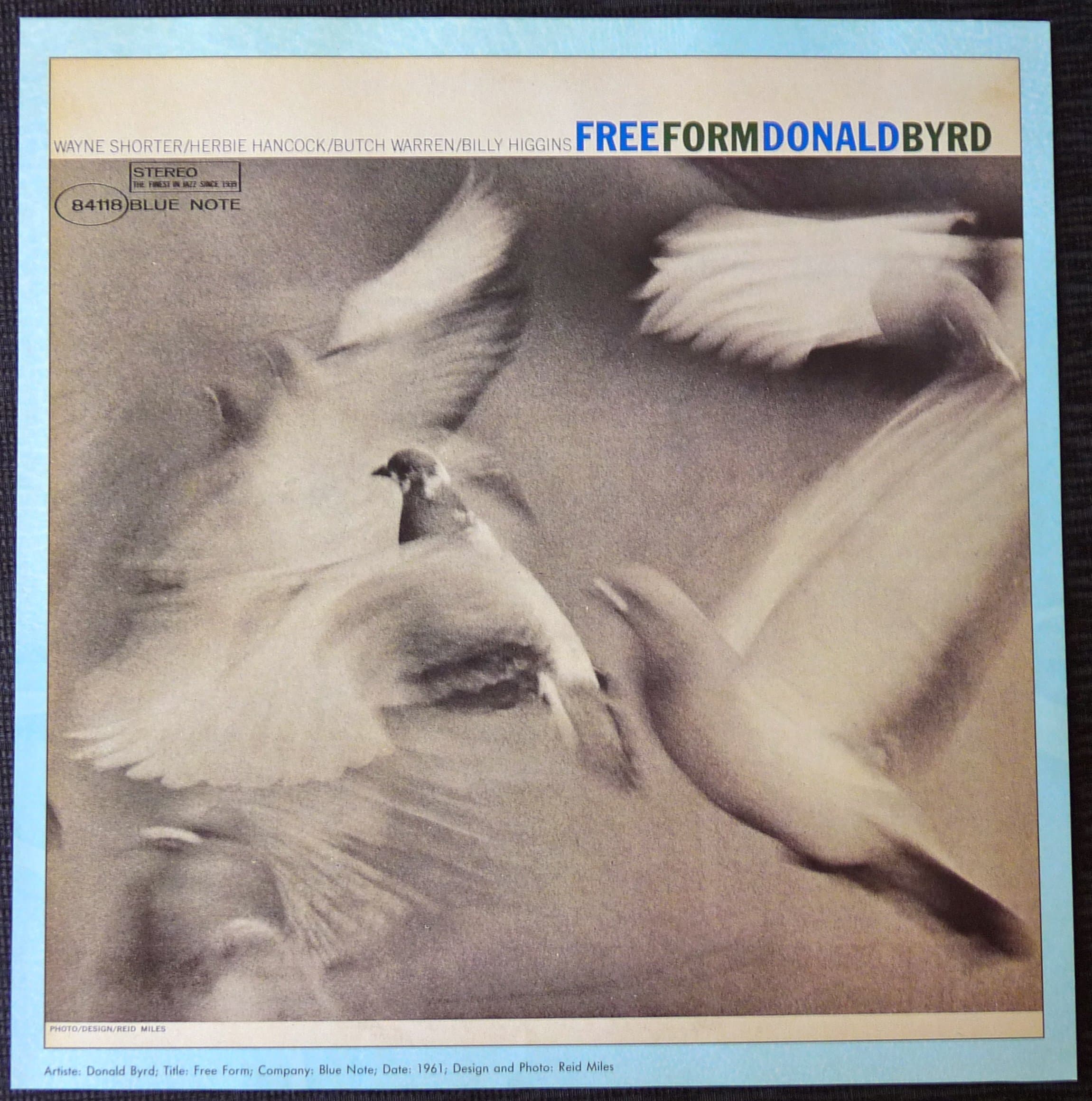 Donald Byrd - Free Form - Vintage Album Cover Poster