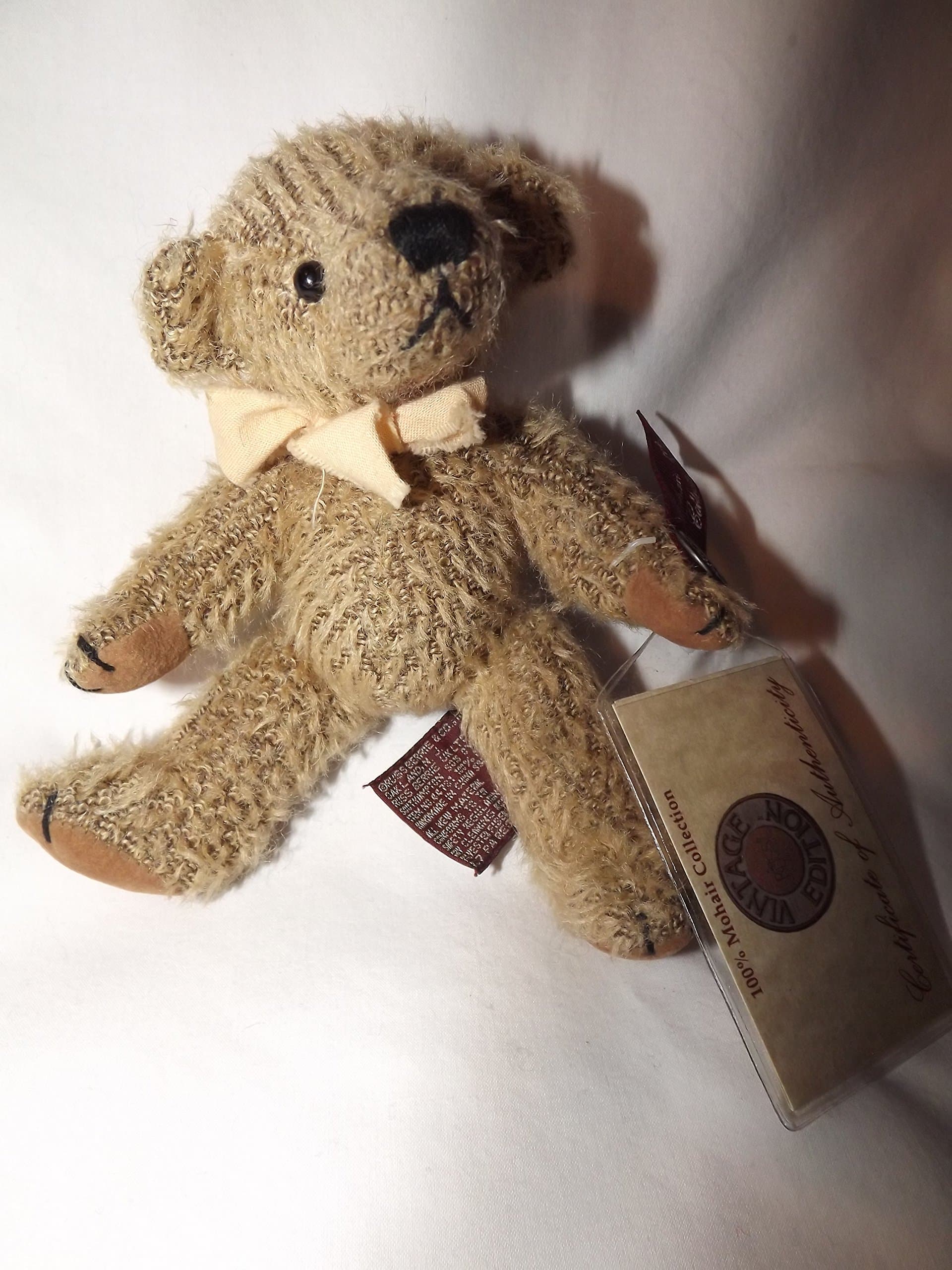 Russ Berrie Bear Mohair Collection Limited Edition Belamy