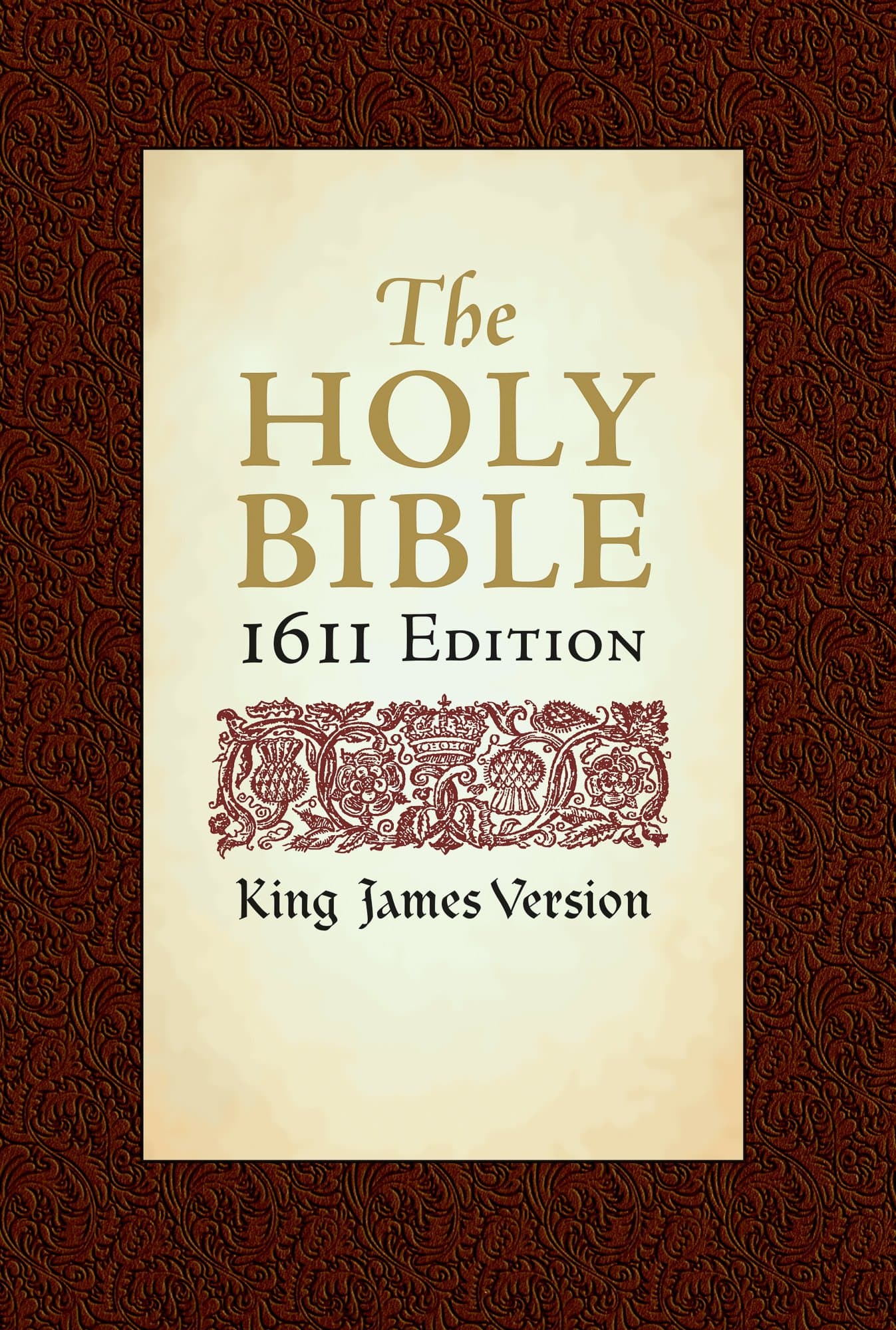 KJV Bible 1611 Edition: King James Version, Bonded Leather, 1611 Edition