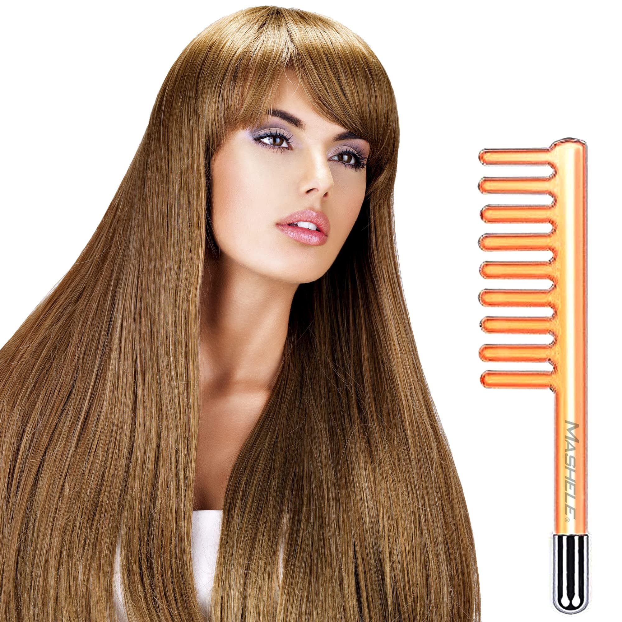 NEON Comb Tube Electrode for Skin, Face, Body - 11.0mm, Best for Thinning Hair