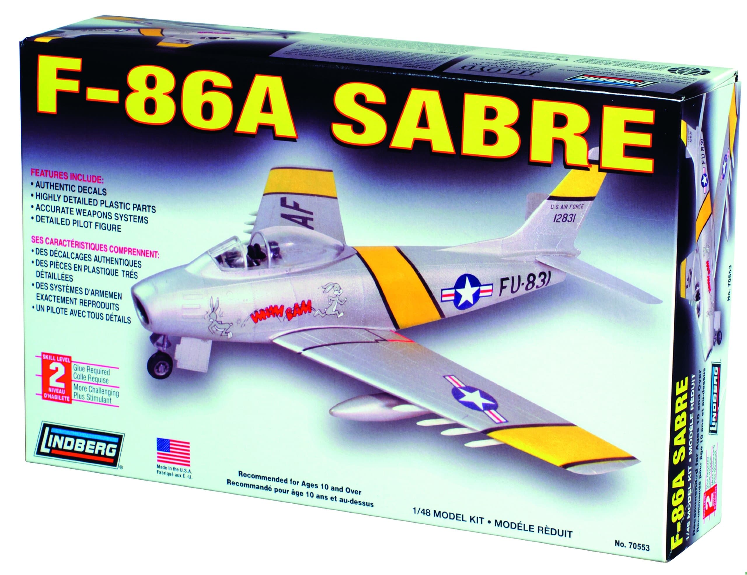Lindberg 1:48 scale F-86A Sabre