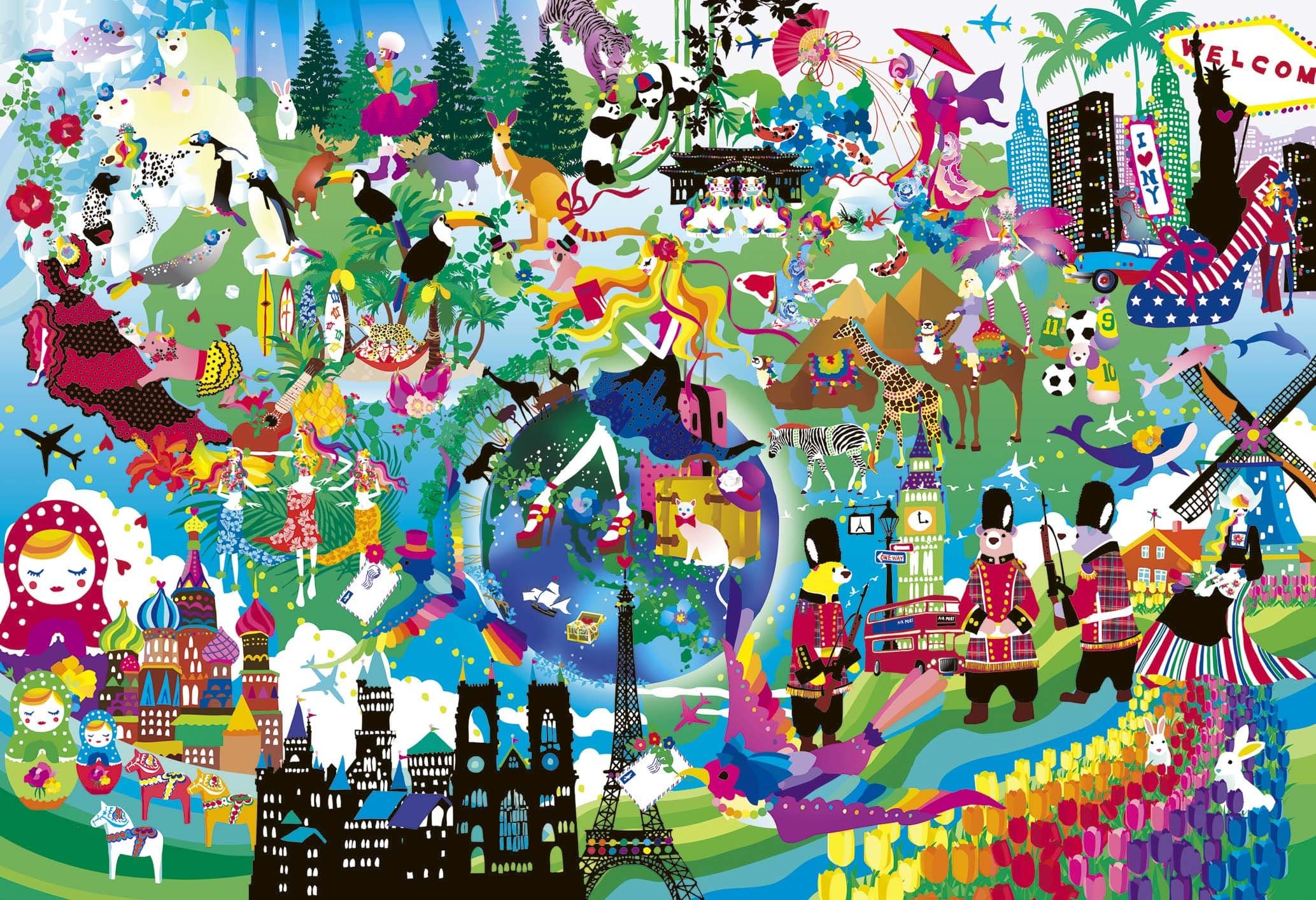 Apollo Inc. 300 Piece Jigsaw Puzzle Aim! Puzzle Master Horaguchikayo I Will Be On A Trip Someday Encounter (26 X 38 cm) (Japan Import)