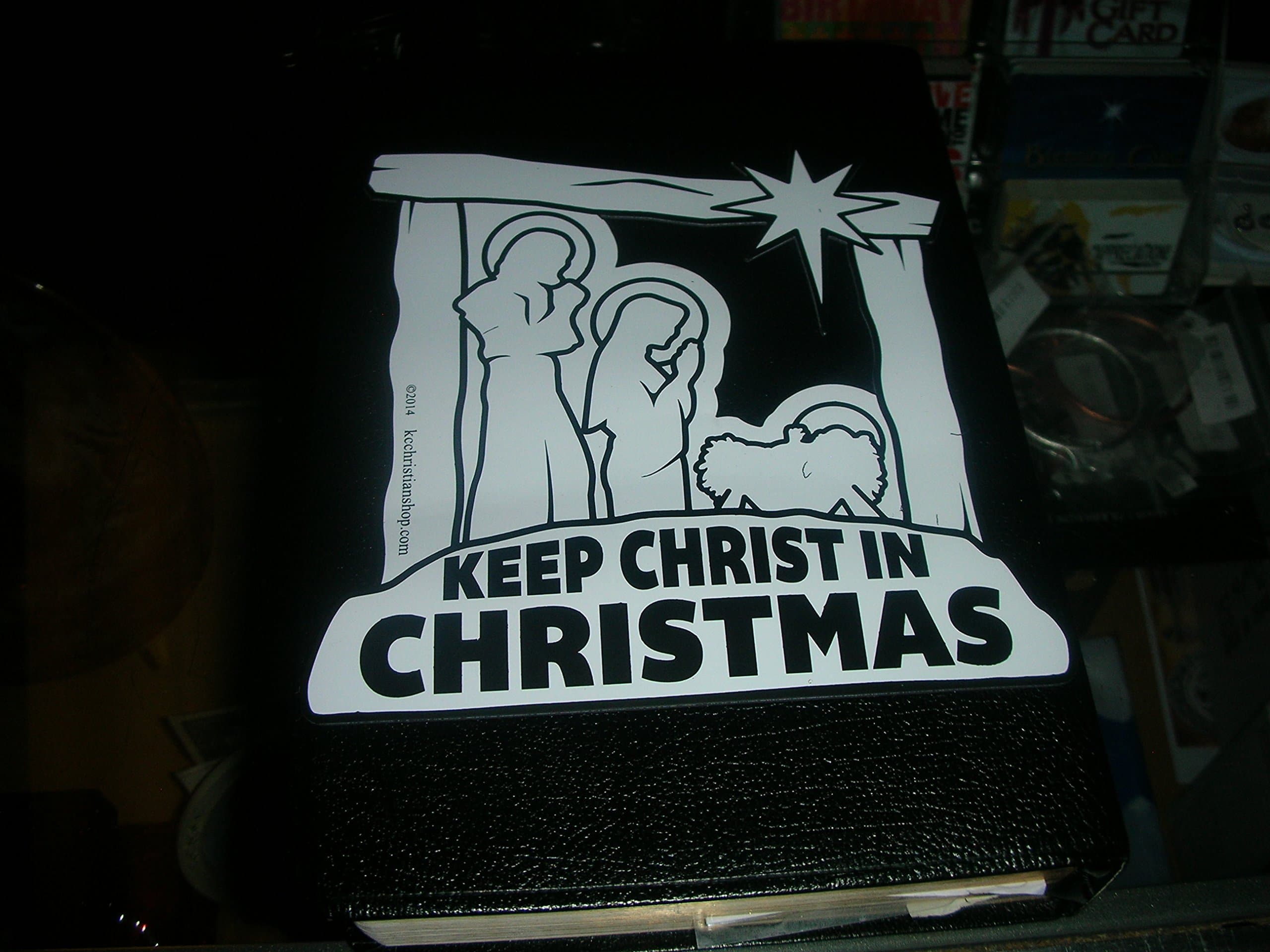 Keep Christ in Christmas Car Magnet (2014 Design)