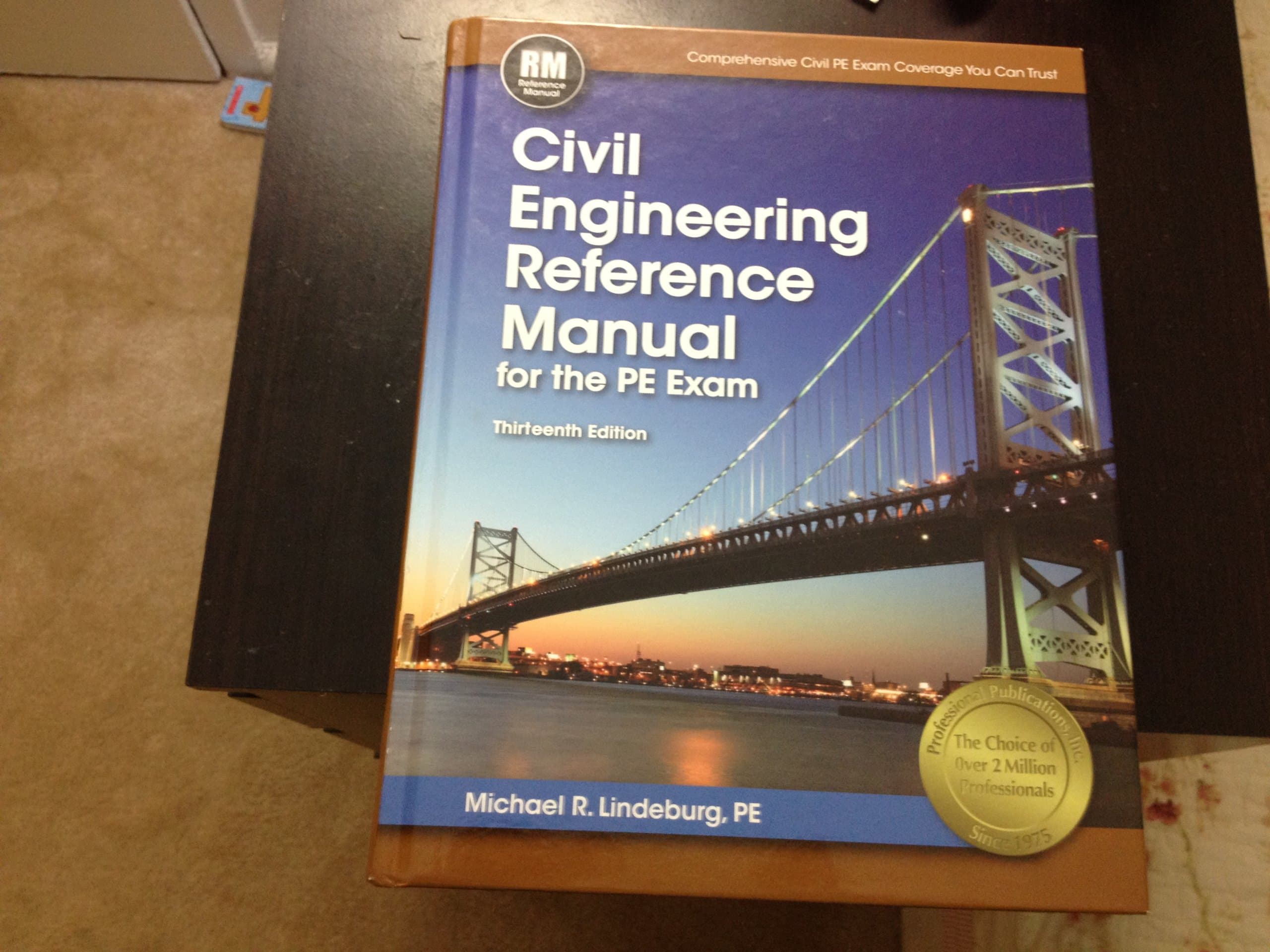 Civil Engineering Reference Manual for the PE Exam Thirteenth Edition