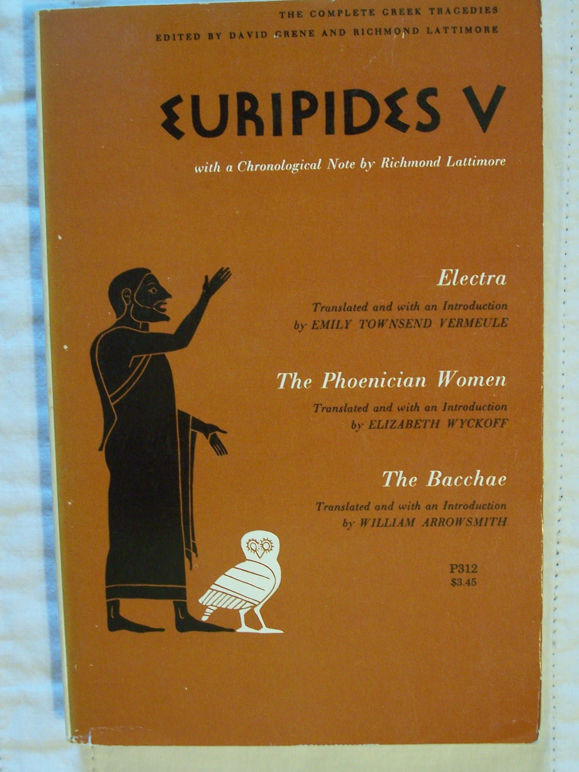 Euripides V: Electra, The Phoenician Women, The Bacchae (The Complete Greek Tragedies) (Vol 5)