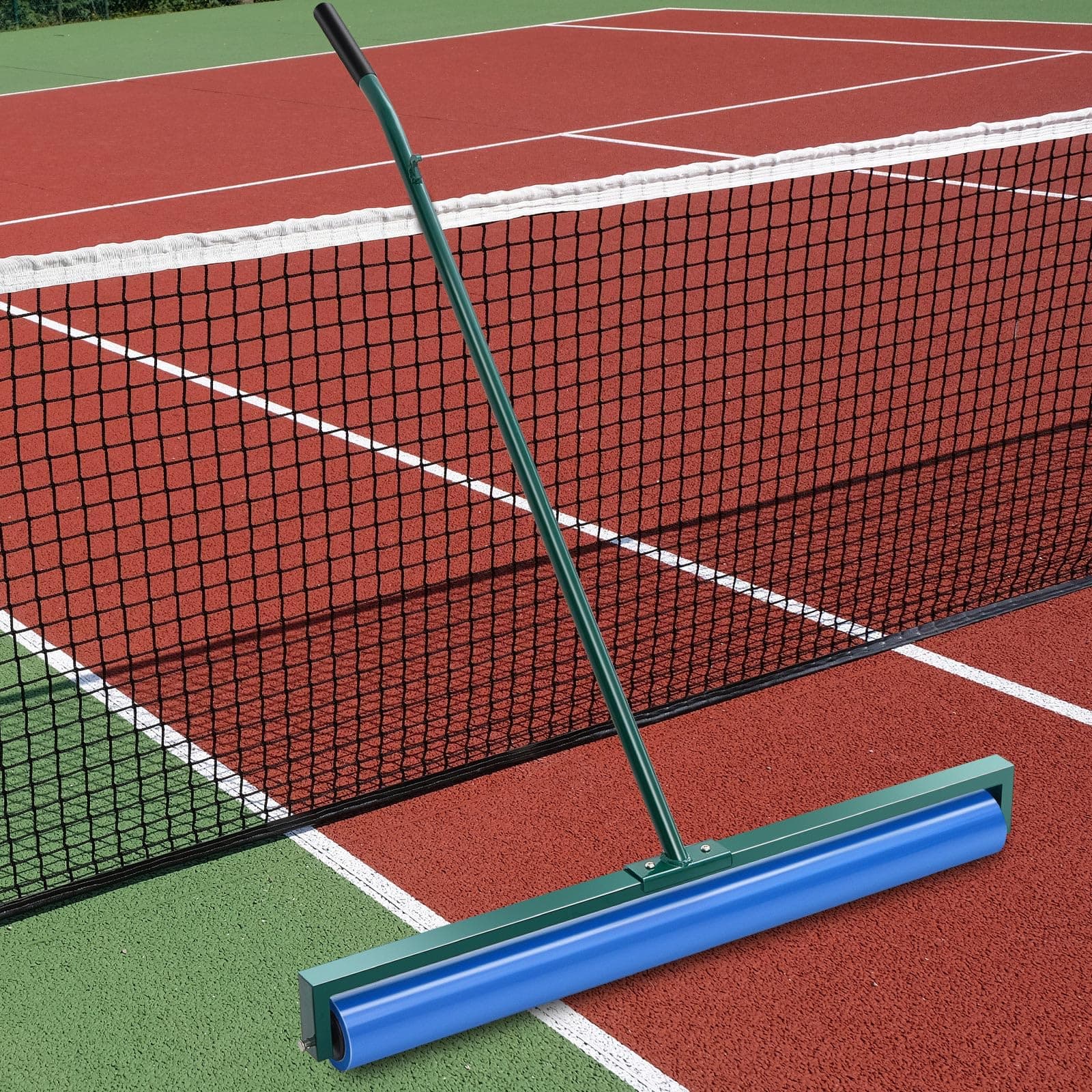 Suclain Tennis Court Squeegee 36 Inch PVA Foam Tennis Sponge Roller Lightweight Removes Water Quickly Clear Floors Tool for Tennis Basketball Sports Courts Garages