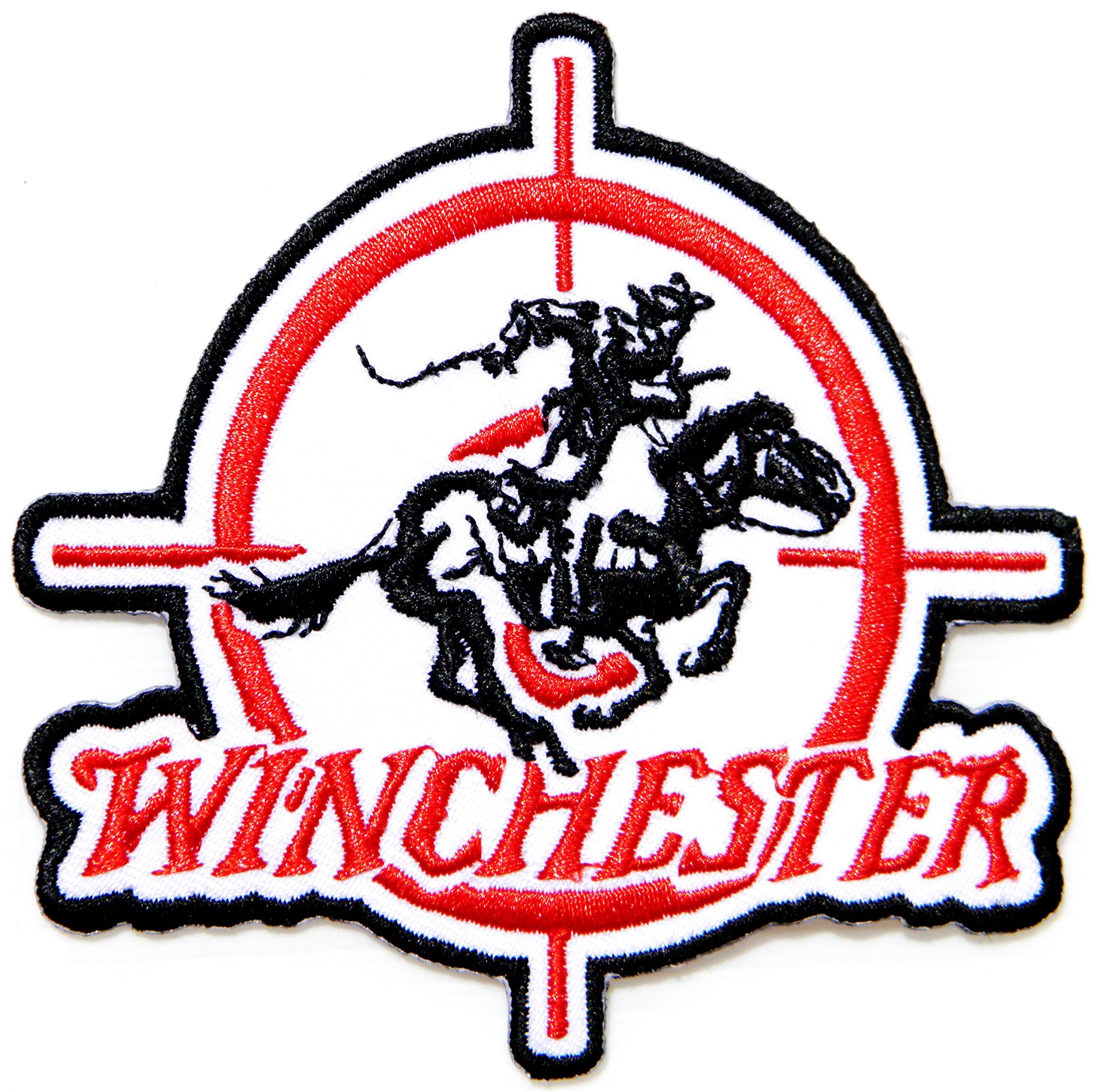 Winchester Fire Arms Knife Logo Sign Logo Jacket T Shirt Patch Sew Iron on Embroidered Symbol Badge Cloth Sign by SURAPAN