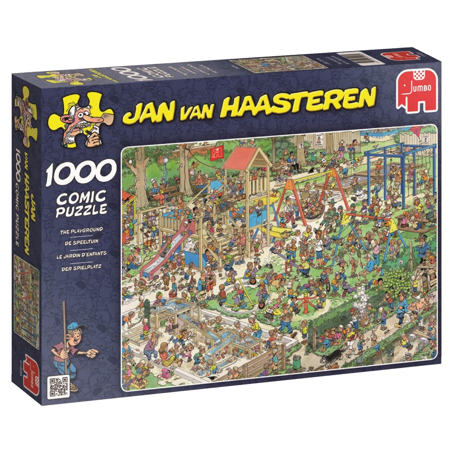 Jan Van Haasteren 1599 The Playground 1000 Piece Jigsaw Puzzle