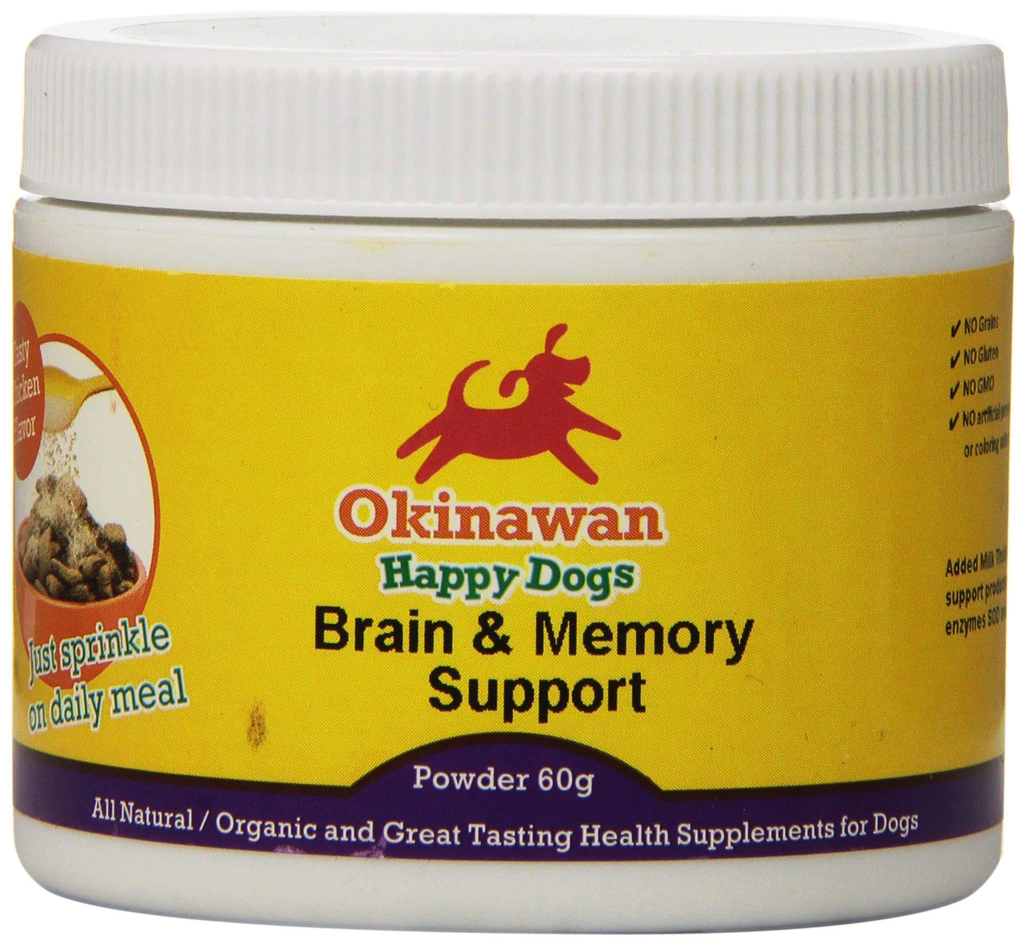 Okinawan Happy Dogs Brain And Memory Support Food Mix