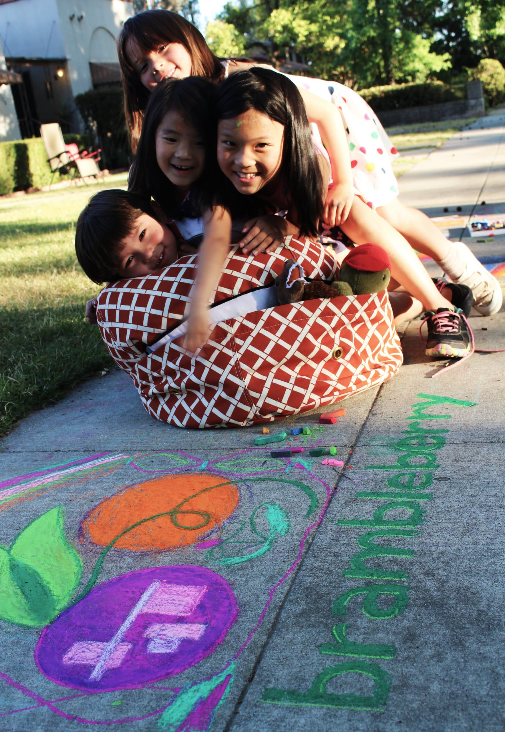 The Outdoor Berry: A Storage Beanbag by Brambleberry