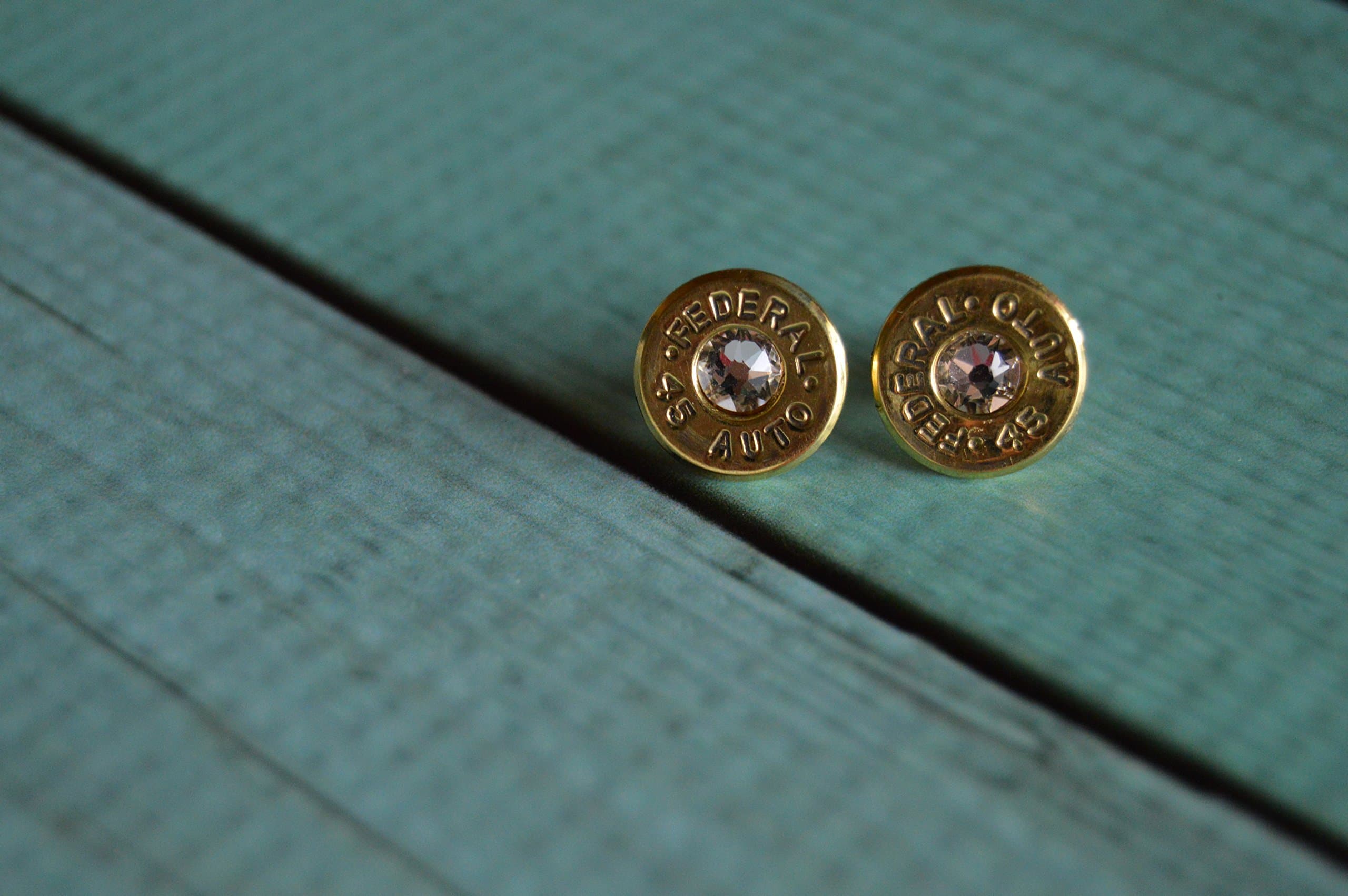 Killer Instinct Brass Earrings