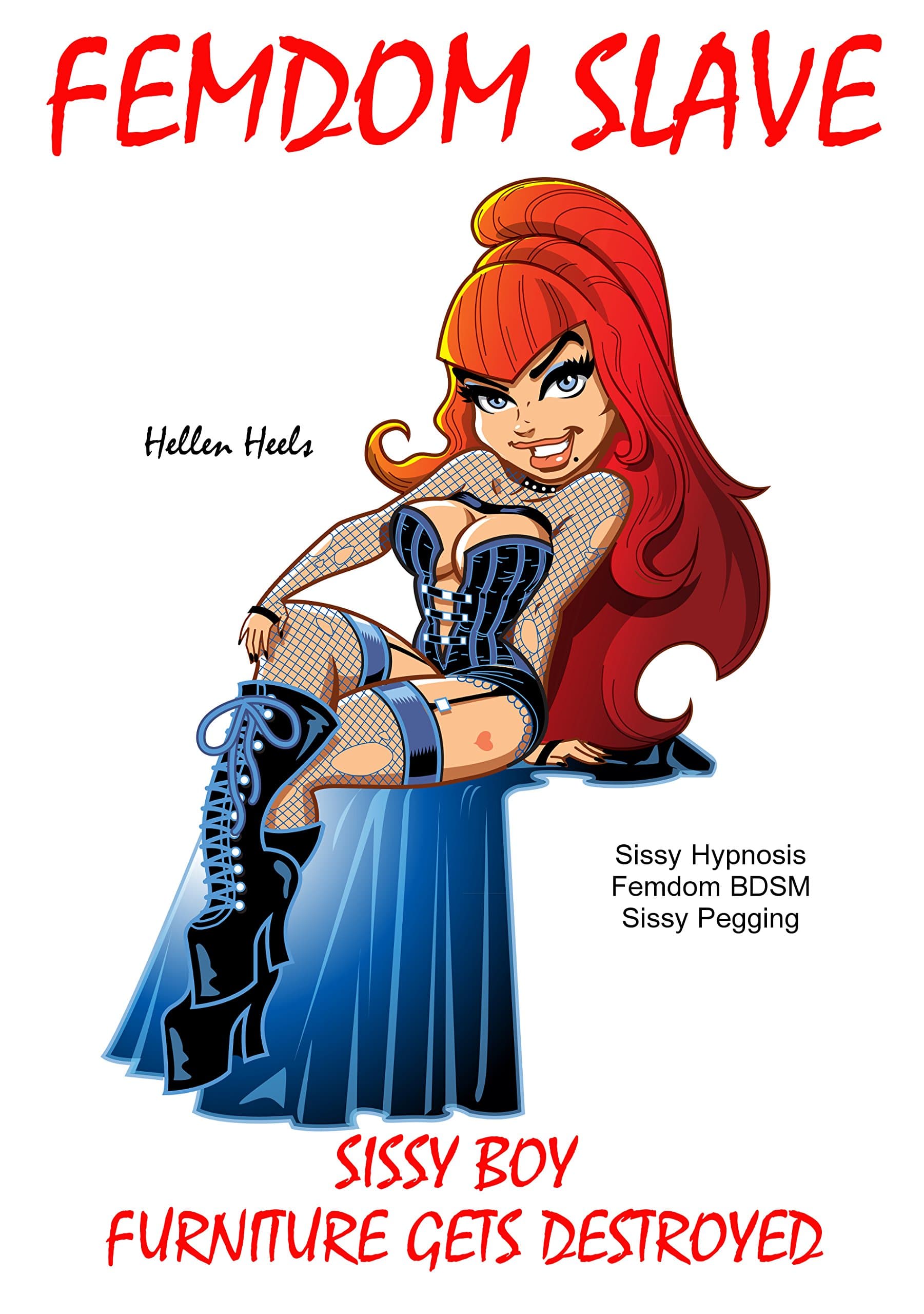 Femdom Slave: Sissy Boy Furniture gets Destroyed