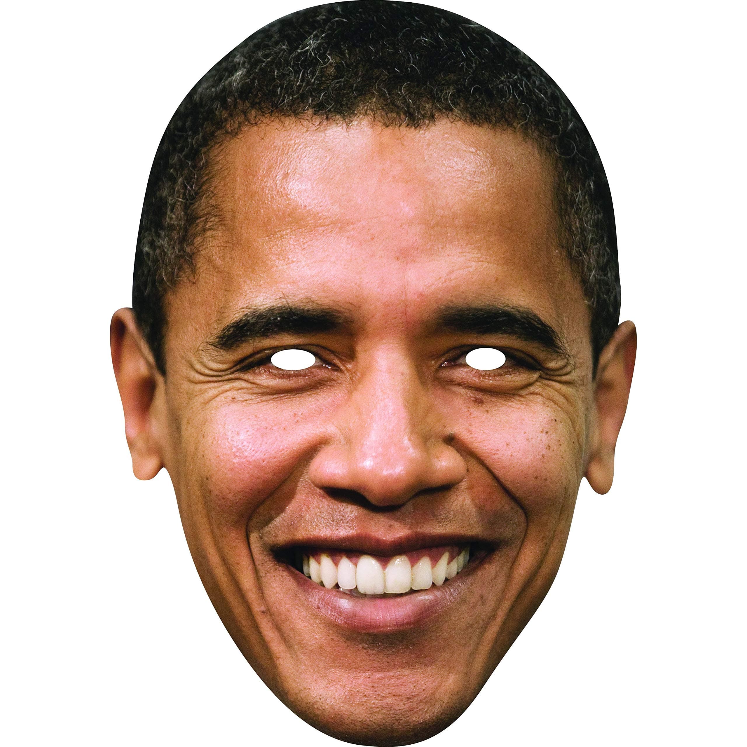 Barack Obama Flat, Cardboard Party Mask