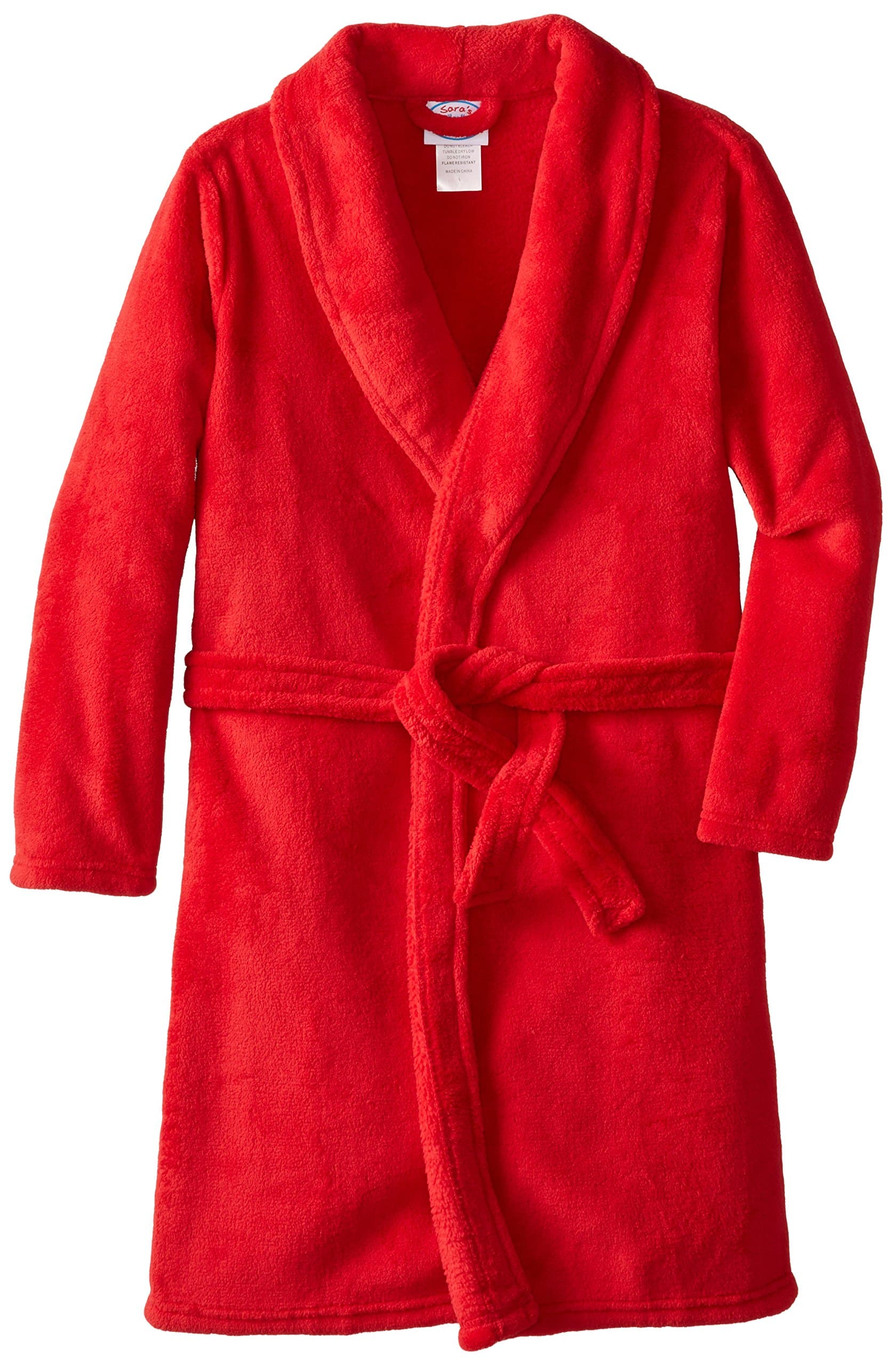 Up Past 8 Big Girls' Hooded Robe