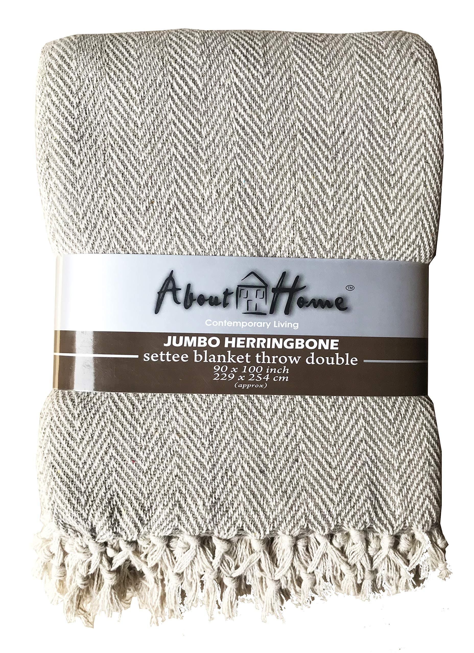 About Home, 100Percent_Cotton, Beige, Double