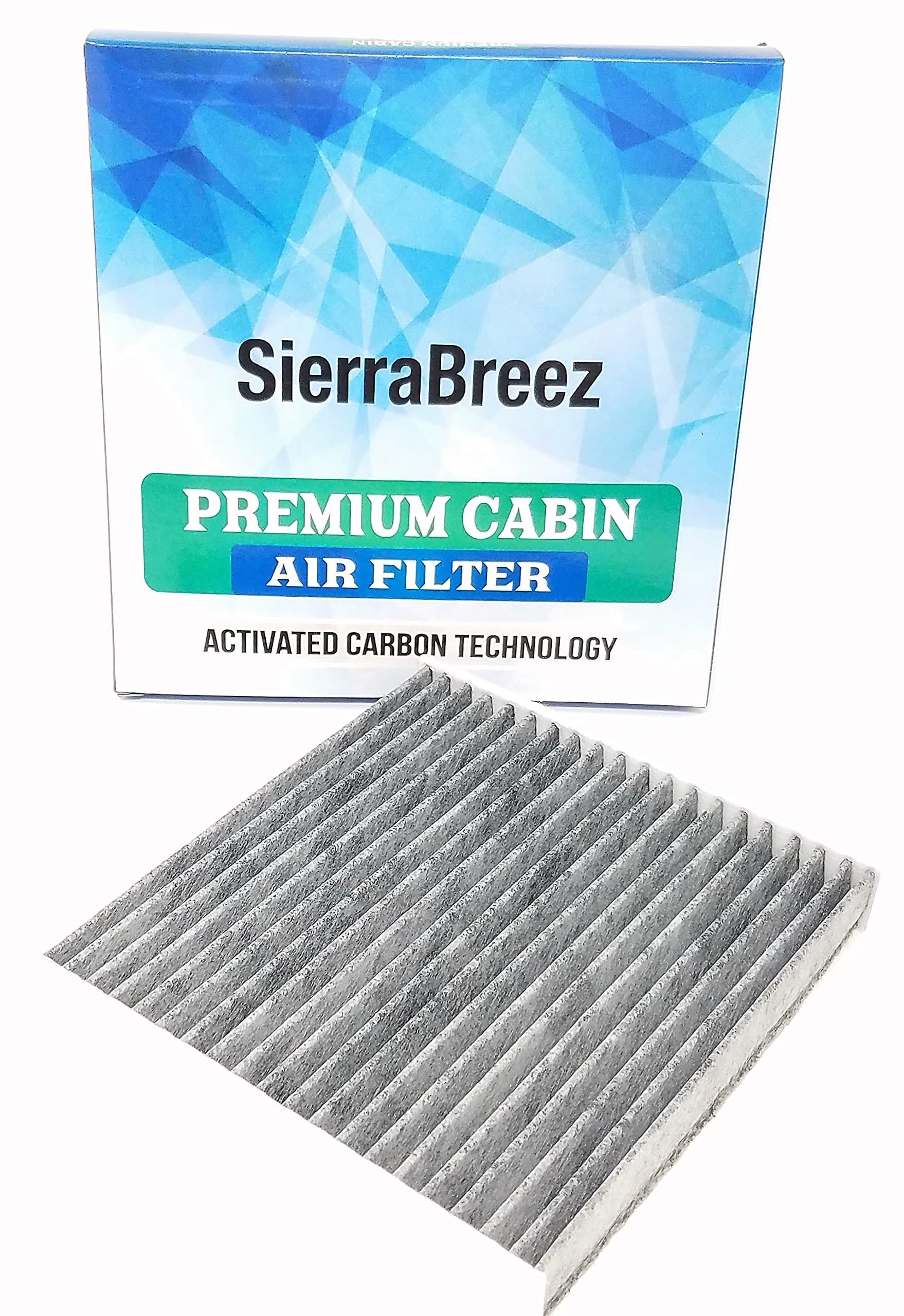 SB285 (CF10285) Premium Cabin Air Filter Fits SB285 (CF10285) Toyota/Lexus/Scion/Subaru, Activated Carbon