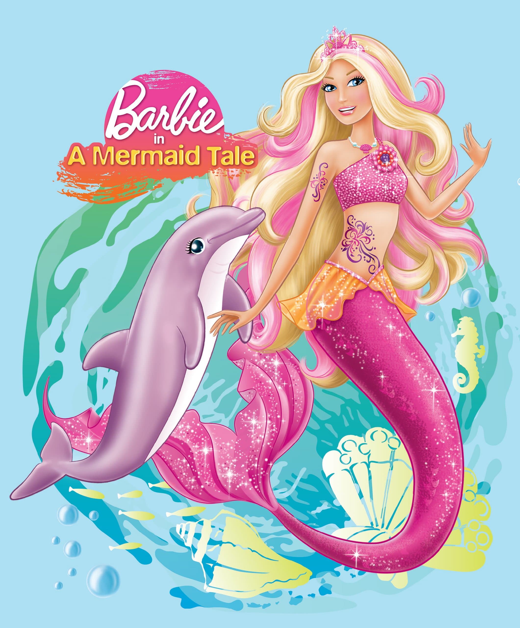 Barbie in a Mermaid Tale ( Barbie) (Little Golden Book)