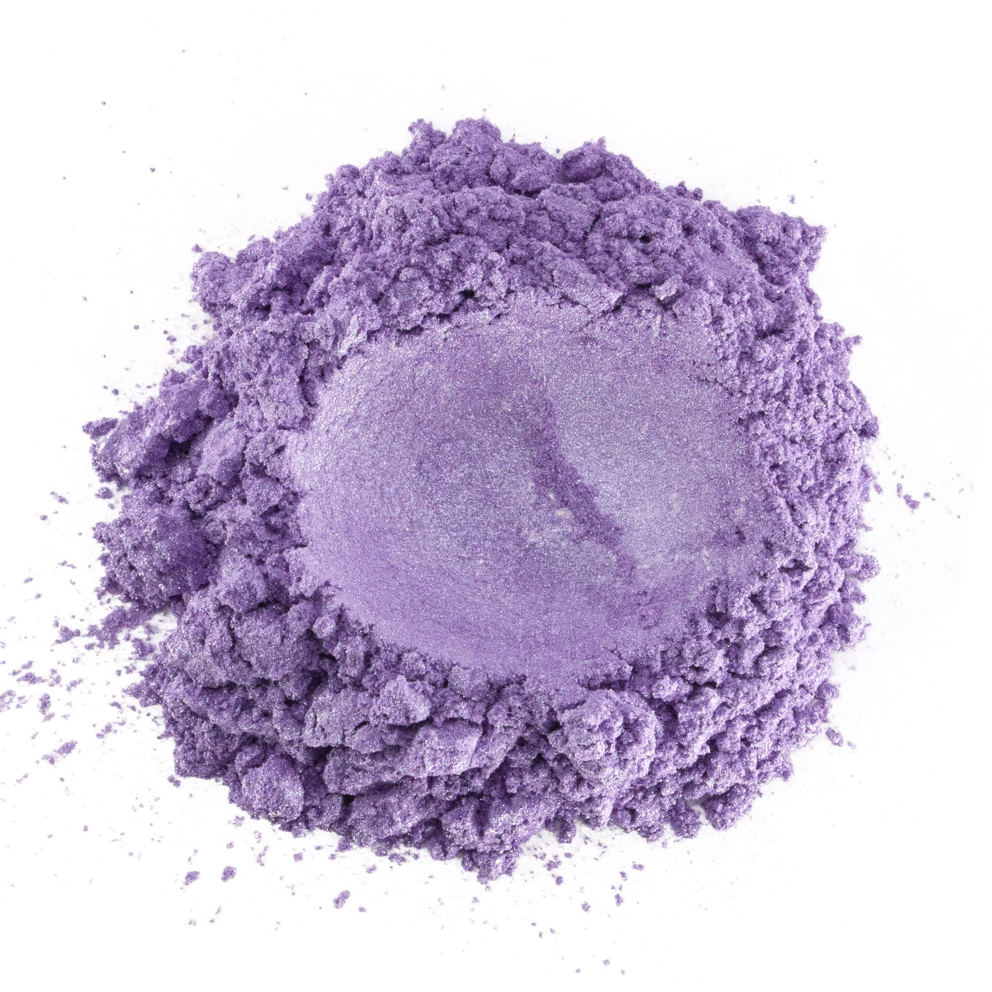 1 oz - Light Lilac Purple Mica Powder - Cosmetic Grade - 25 Colors Available, Use for Cosmetics, Slime, Candles, Paints, Bath Bombs, Epoxy Resin, Soap, Clay, Nail Art, Jewelry (Lilac)