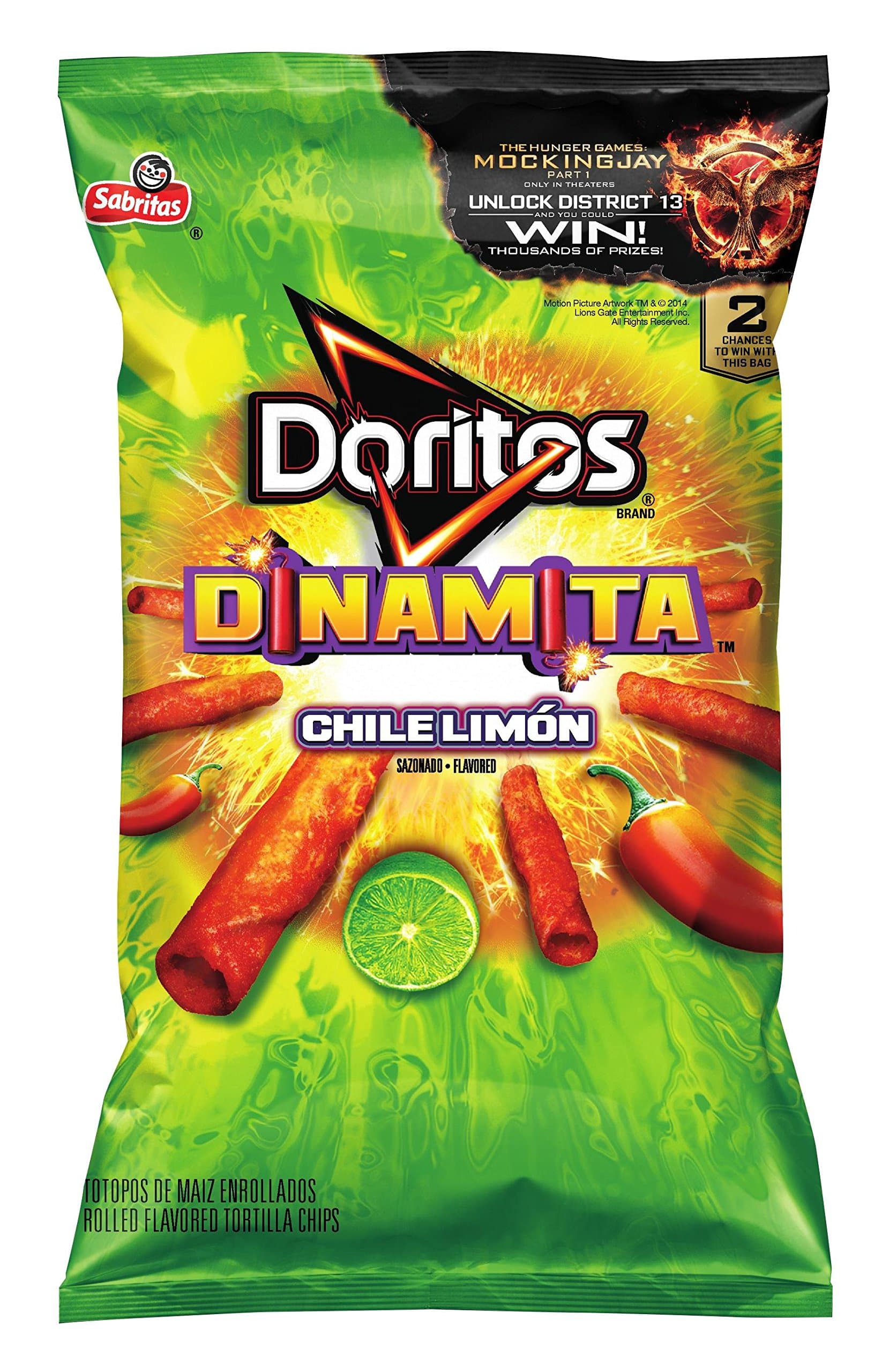 Doritos Dinamita, Chili Limon, 9.25 oz