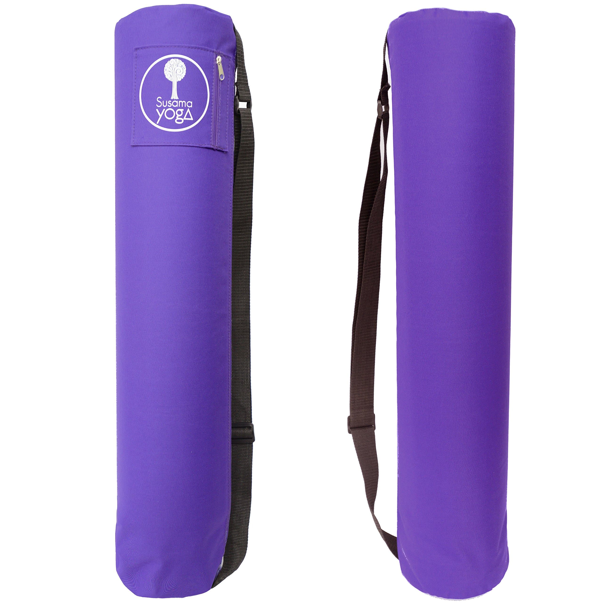 Hot Yoga Bag - Full Length Zip - Easy Close - Pocket for car Keys - Adjustable Shoulder Strap - Great for Yoga & Pilates Mats - Eco Friendly Gift Packaging (Does not Include mat)