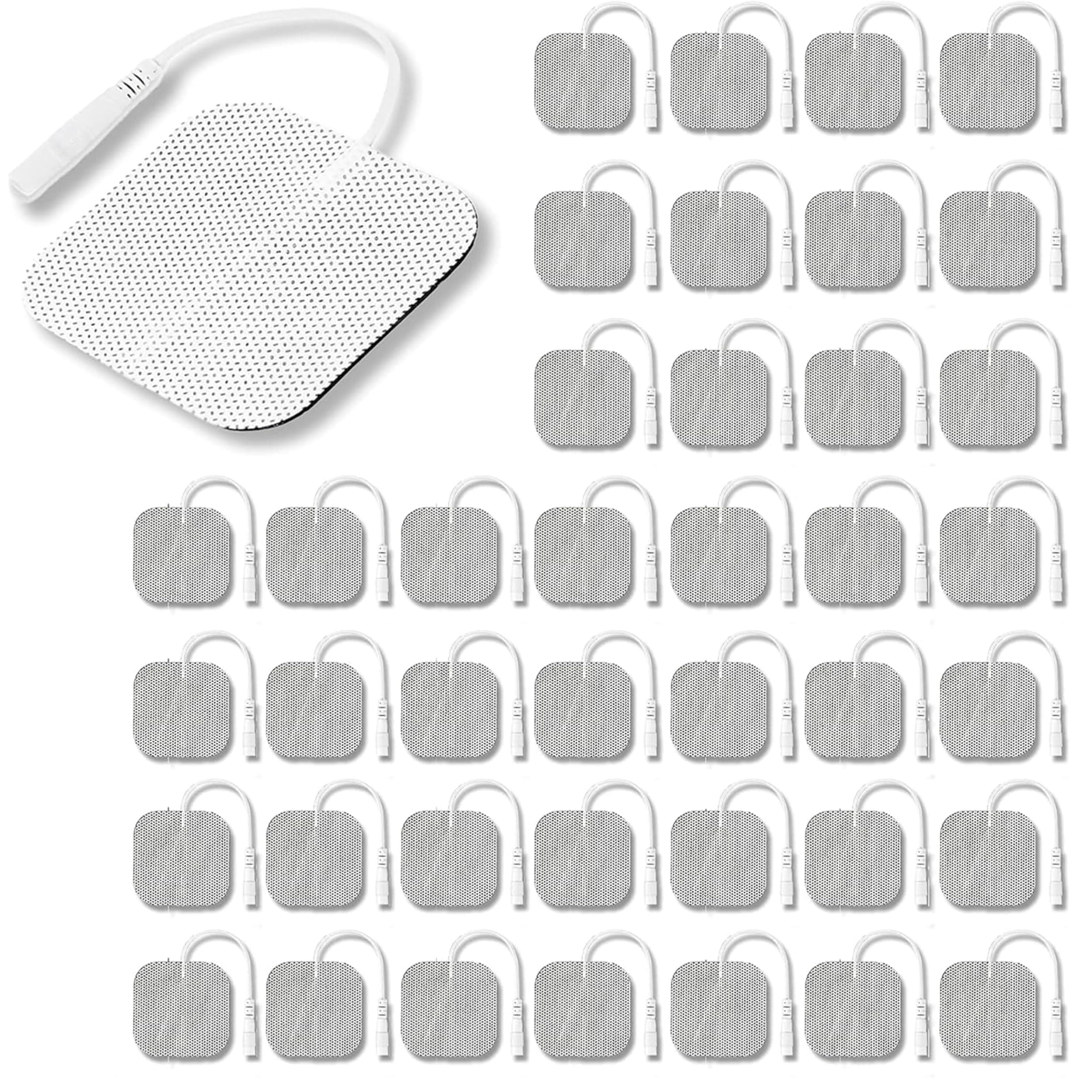U Ultimate TENS Unit Pads2X2 40 pcs Replacement Electrodes Patches For Electrotherapy