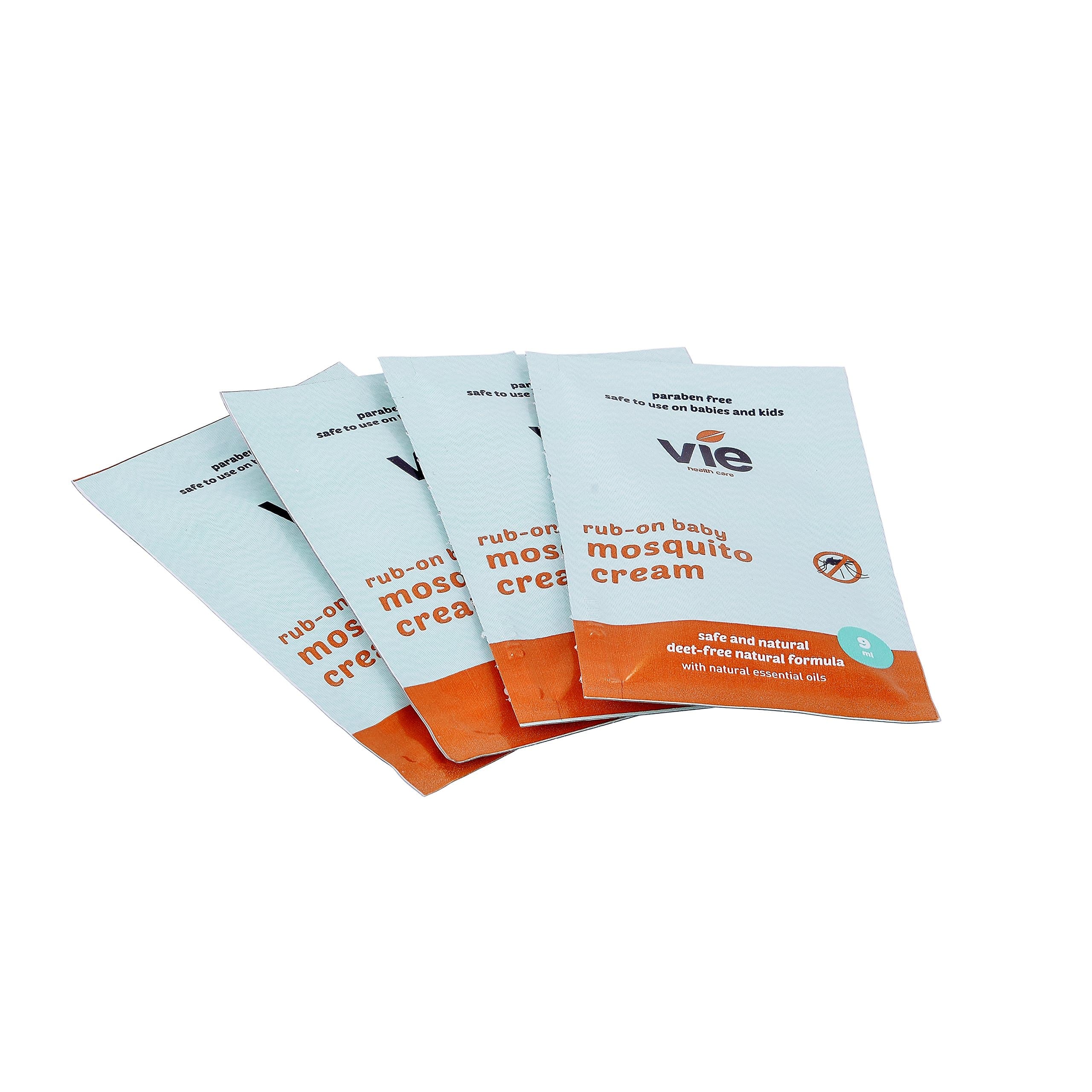 Vie Anti Mosquito Sachets, Deet Free, Suitable for Children and Babies 6 Patch