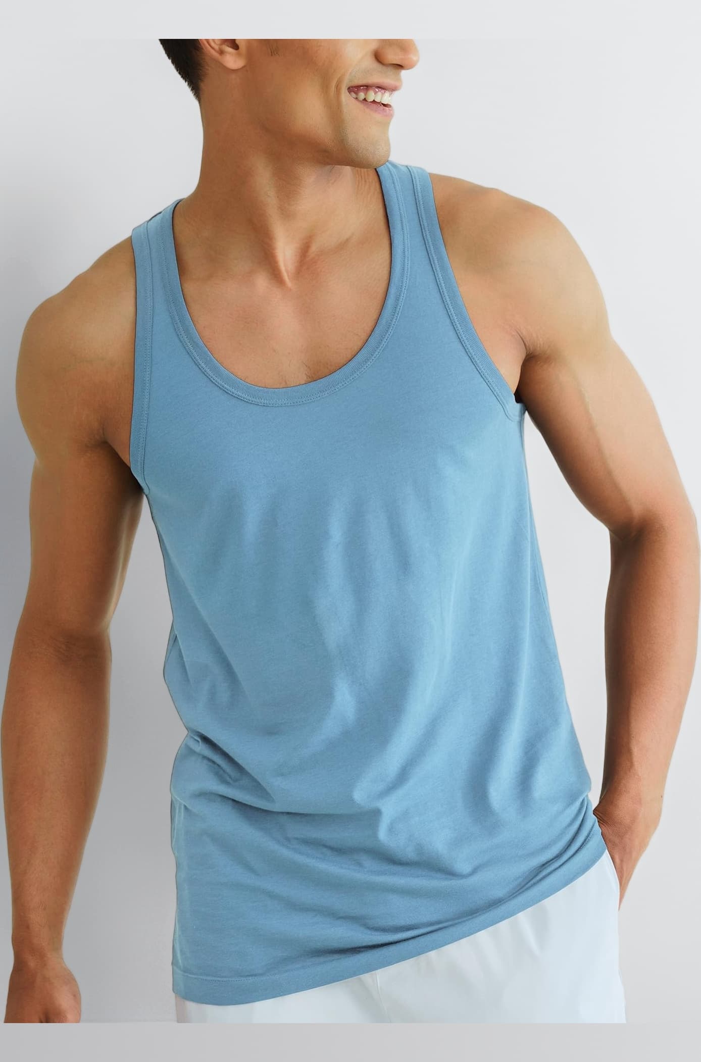 DAMENSCH Neo-Cotton Round Neck Vest for Man, Anti-Bacterial, Shape Retaining Vest, 100% Cotton Banyan for Men, Buttery Soft Inner Baniyan