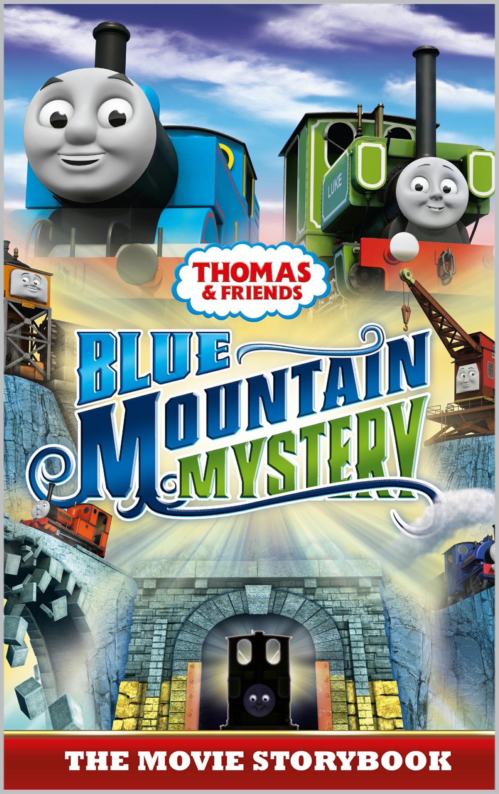Thomas & Friends: Blue Mountain Mystery: The Movie Storybook (Thomas & Friends Movie Time 2)