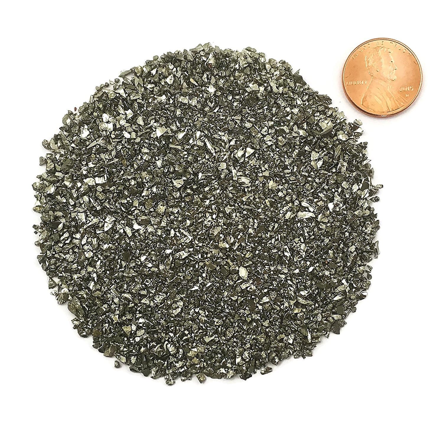 Pyrite, Brass-Yellow, 1 Ounce, Loose Cut Gem for Jewelry